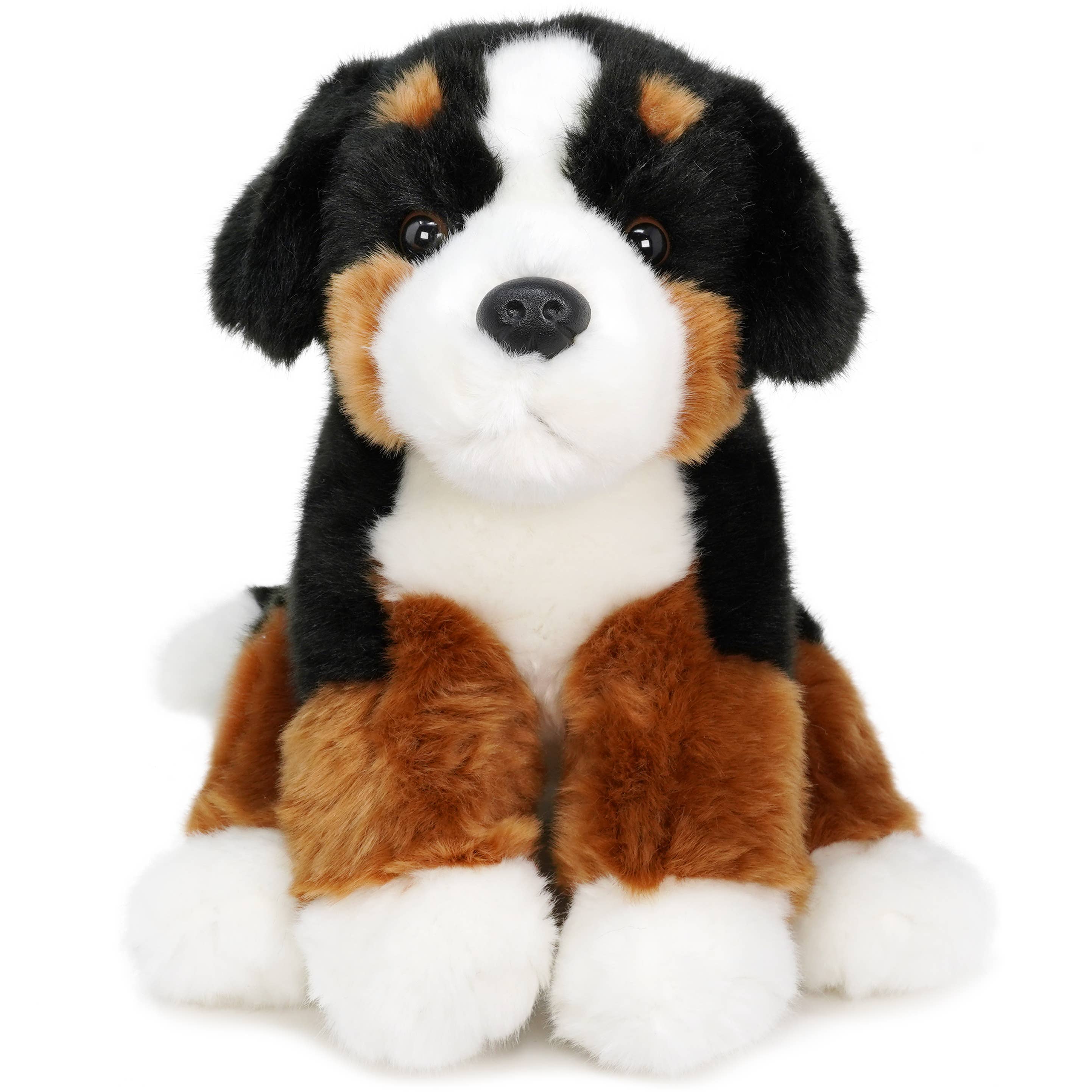 Plush Bernese Mountain Dog 12.5 Inch Stuffed Dog Plush Toy、mySite、g9winljtr
