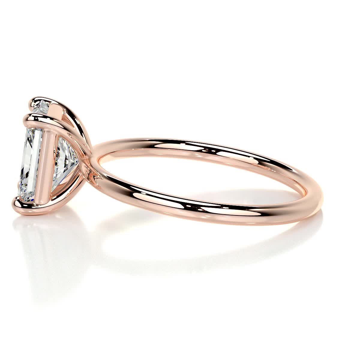 Harper Diamond Engagement Ring -14K Rose Gold、mySite、hinf8tx79