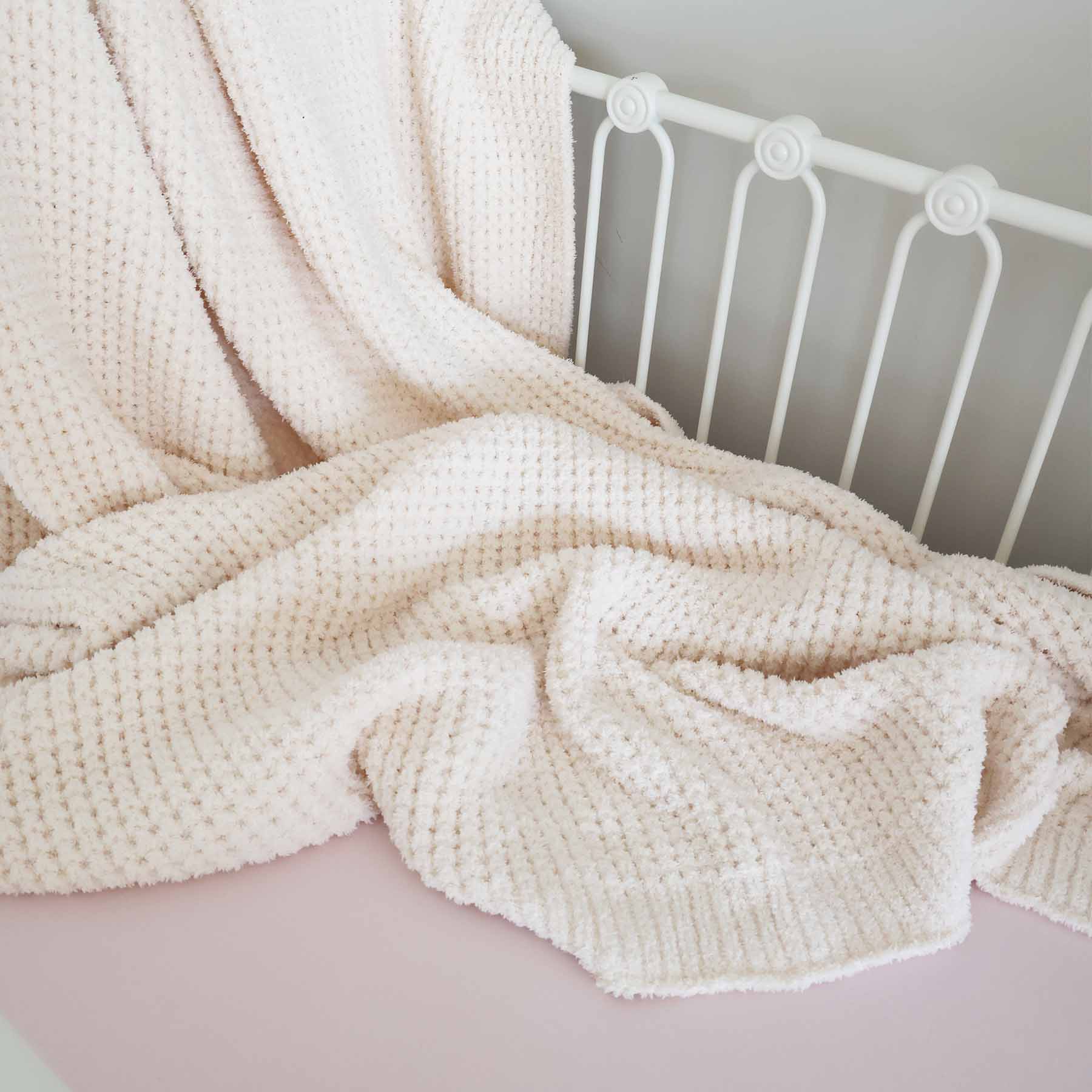  CuddleLane™ Luxe Waffle Blankets | Whisper、mySite、layawaytickets