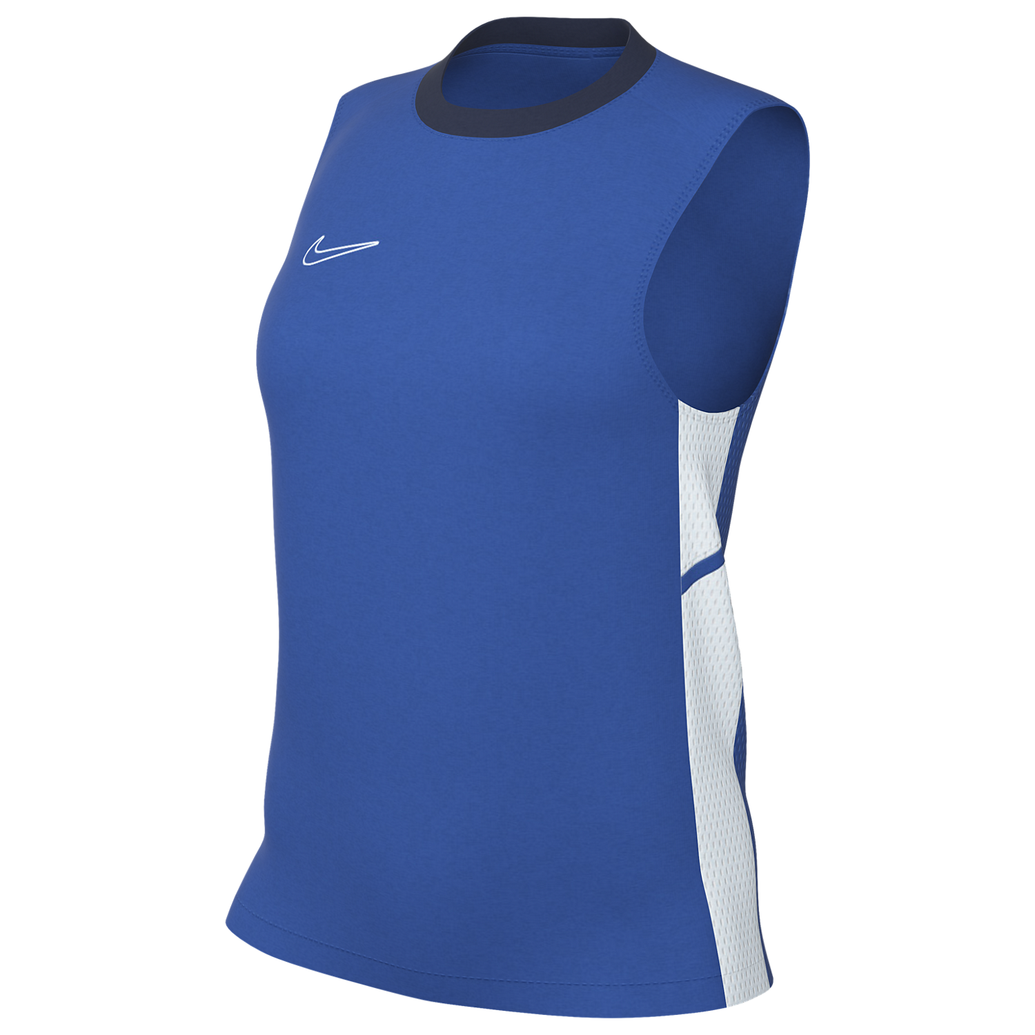 Nike Women's Dri-FIT Academy 25 Sleeveless Jersey - Royal、mySite、noshort
