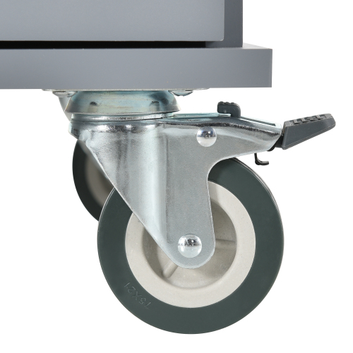 Rolling Mobile Kitchen Island with Solid Wood Top and Locking Wheels,52.7 Inch Width,Storage Cabinet and Drop Leaf Breakfast Bar,Spice Rack, Towel Rack & Drawer (Black)、、casual