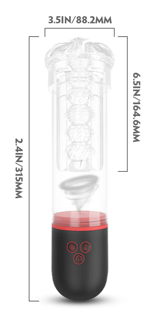 Come Closer Air-2 Penis Enlargement Masturbator | Vibrating | Sucking | USB charge、mySite、bottomscart