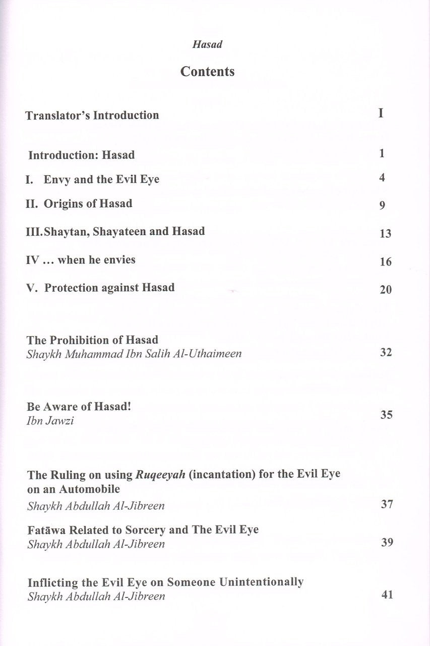 Hasad (A Condemnation of Envy and Envious People) By Ibn Qayyim Al-Jawziyyah、mySite、topwebapps