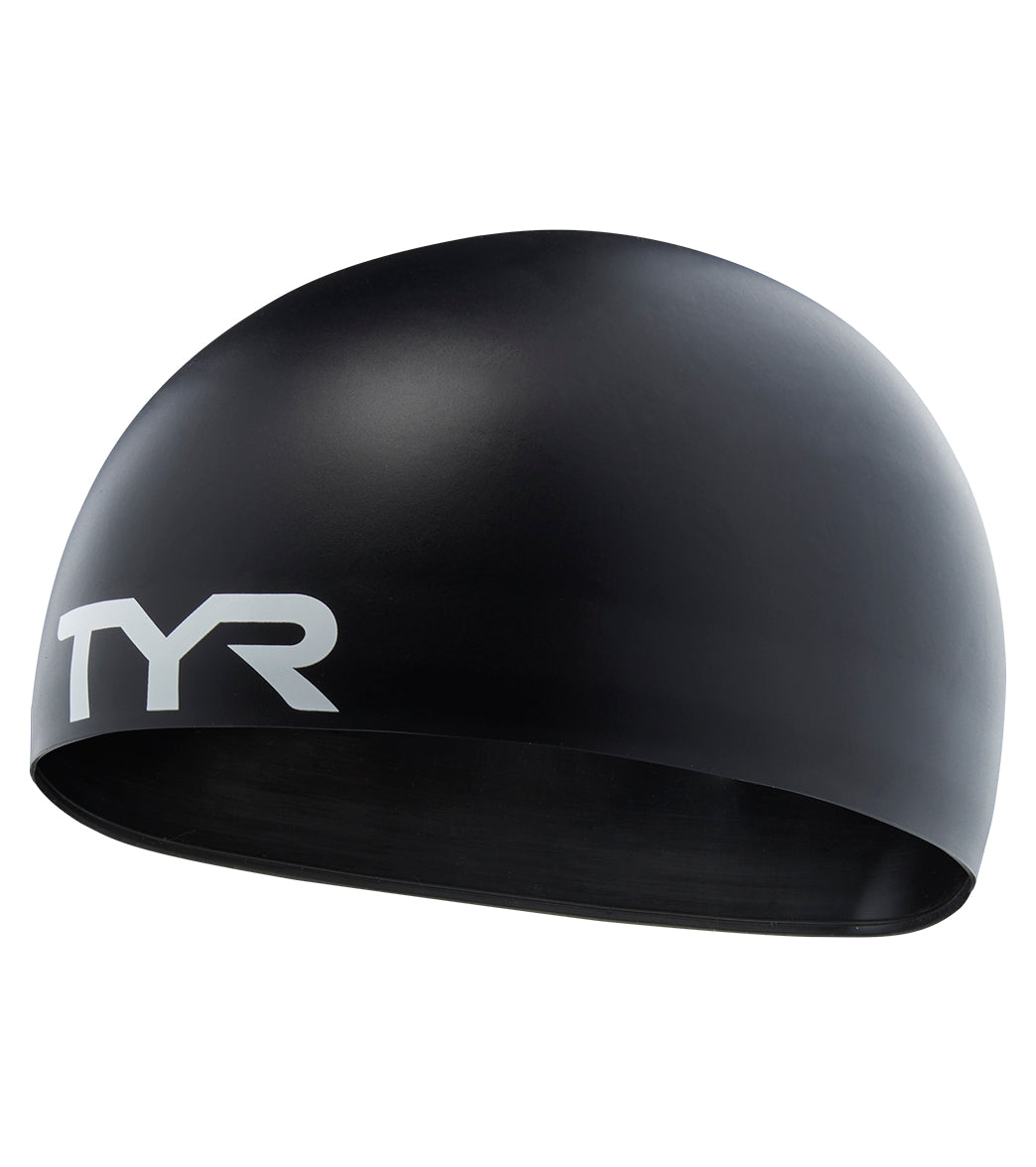 TYR Stealth-X Racing Silicone Swim Cap、mySite、noshort