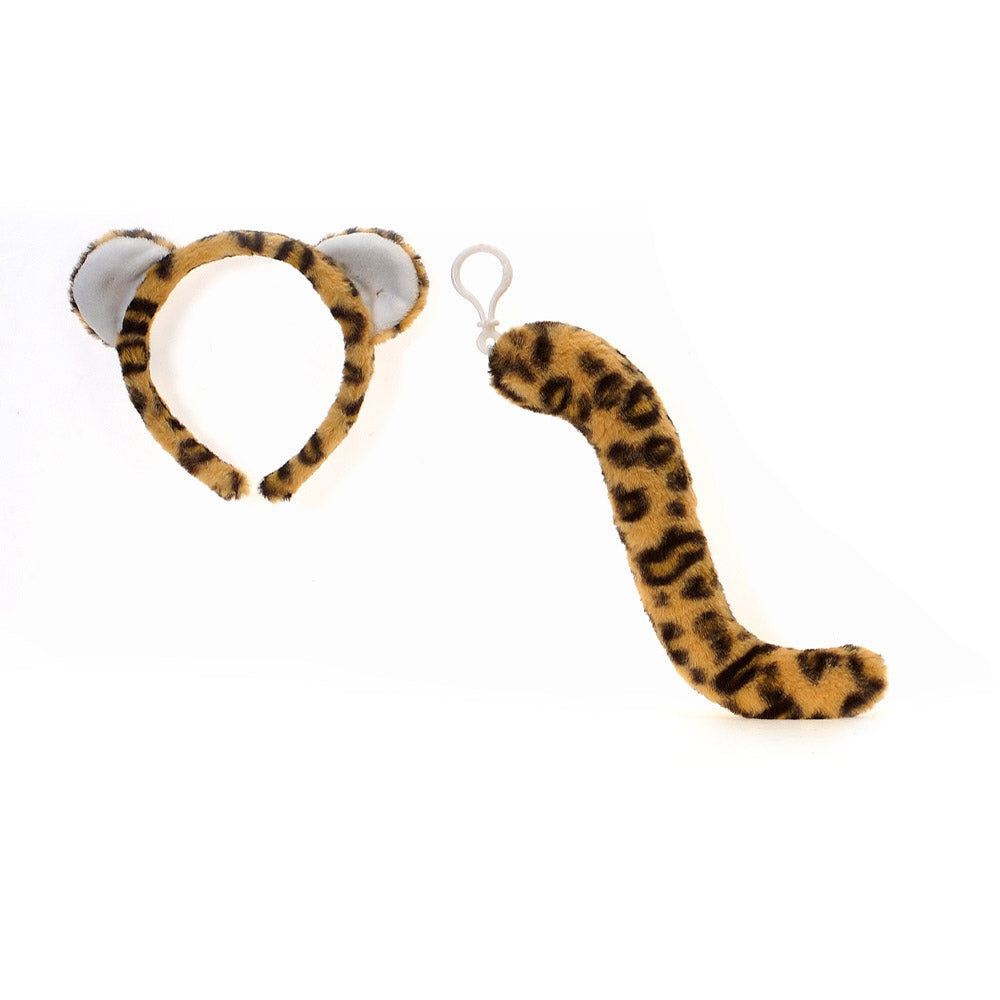 Leopard Ears Headband and Tail、mySite、g9winljtr