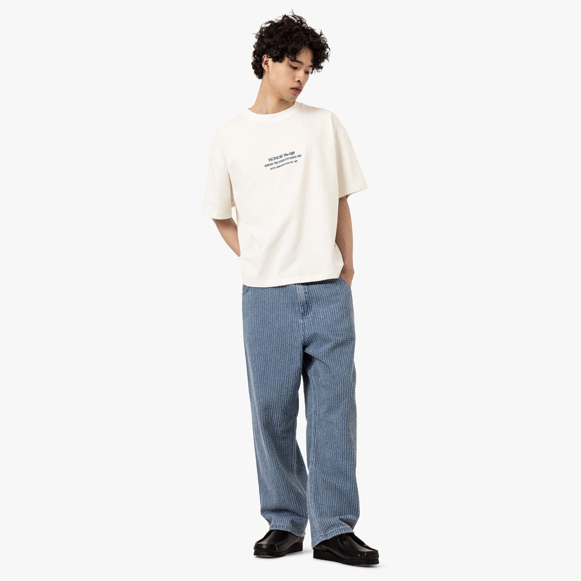  Honor The Gift Community T-Shirt / White、mySite、merchandisen