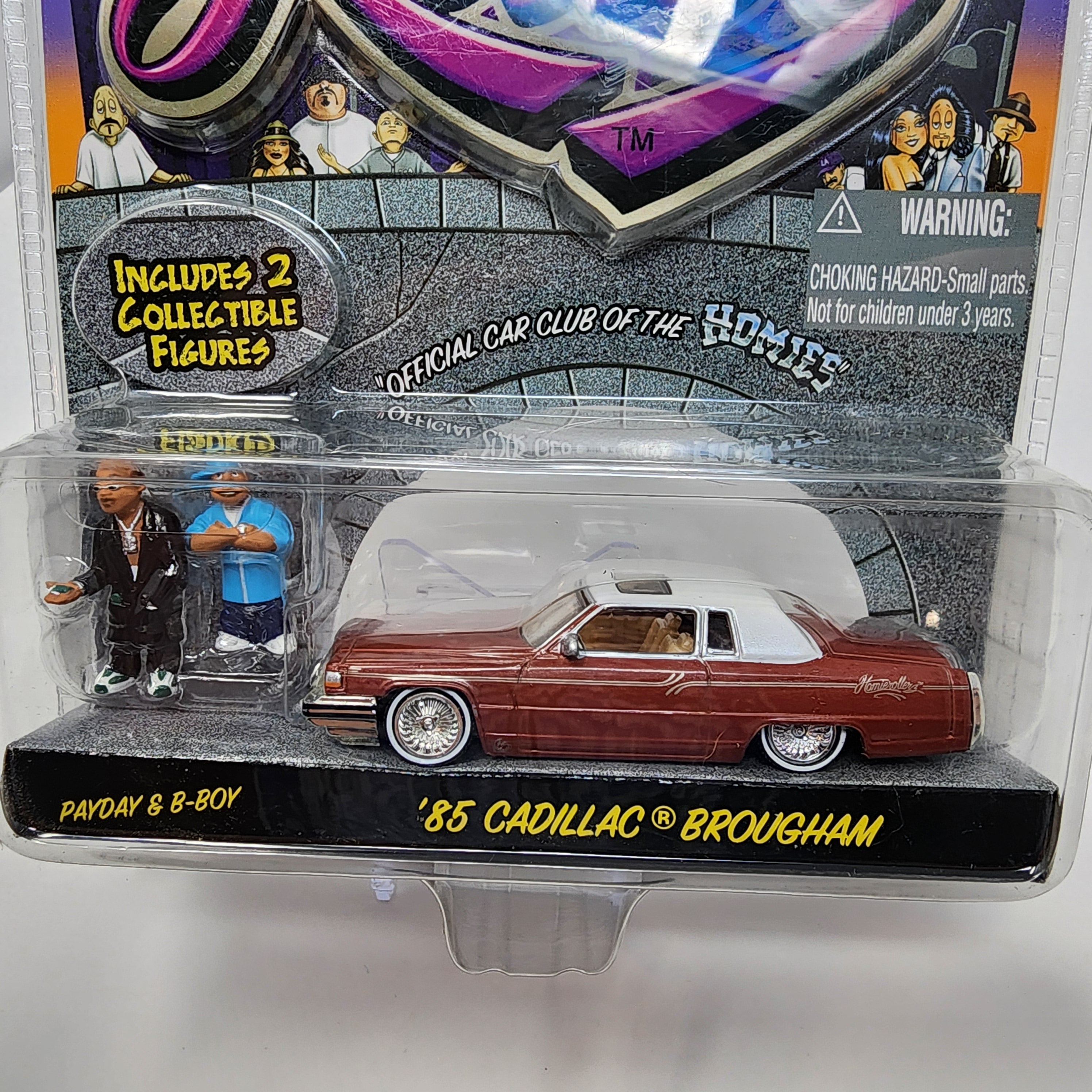 '85 Cadillac Brougham * Homie Rollers Jada Toys 1:64 Scale、mySite、hgirdovlk