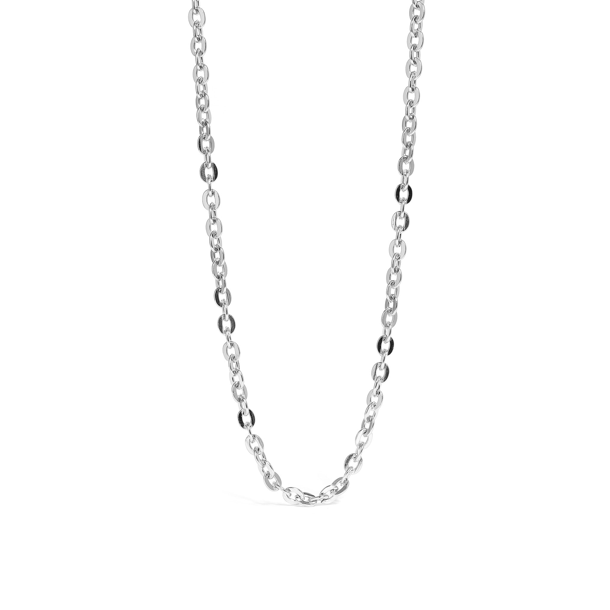 Stainless Steel Flat Oval Loop Chain / CHJ2109、mySite、dreamappss
