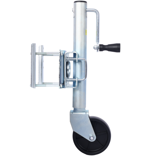 Trailer Jack, Boat Trailer Jack 34.5 in, Bolt-on Trailer Tongue Jack Weight Capacity 1500 lb, with PP Wheels and Handle for Lifting RV Trailer, Horse Trailer, Utility Trailer, Yacht Trailer、、eastwooduniform