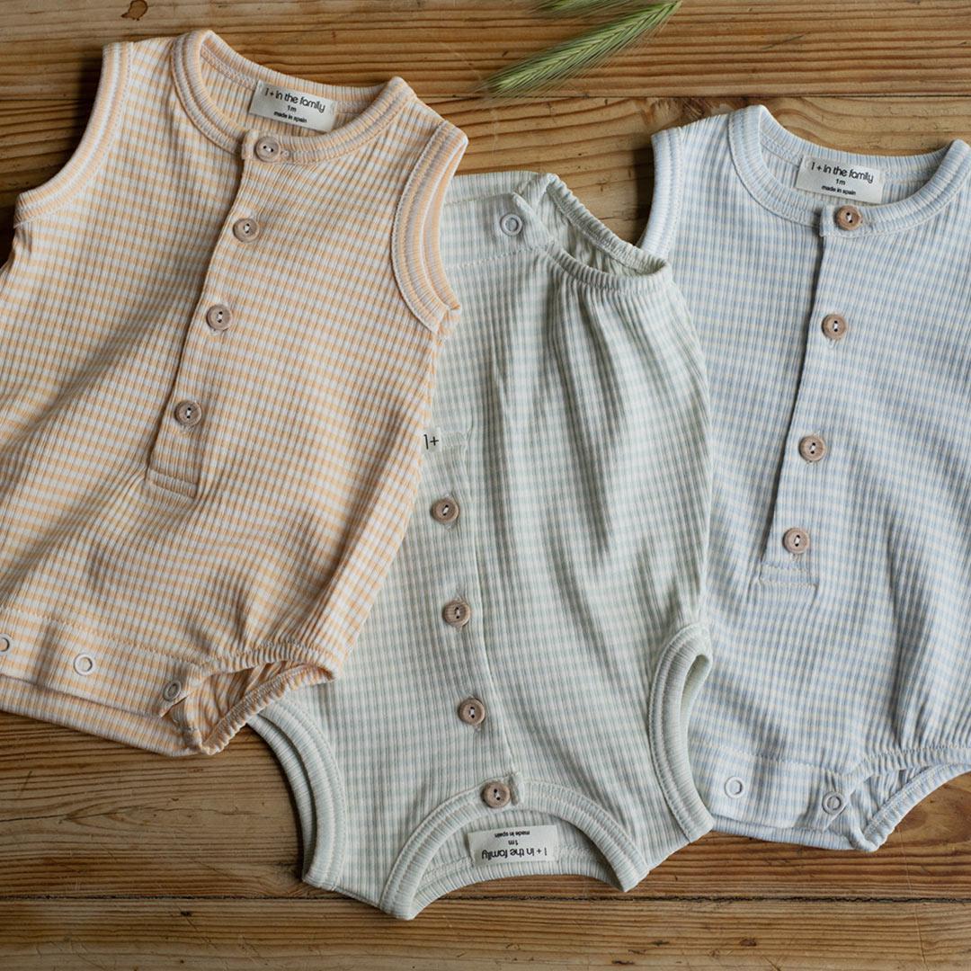  1+ in the family Orfeo Romper - Pale Aqua、mySite、merchandisen