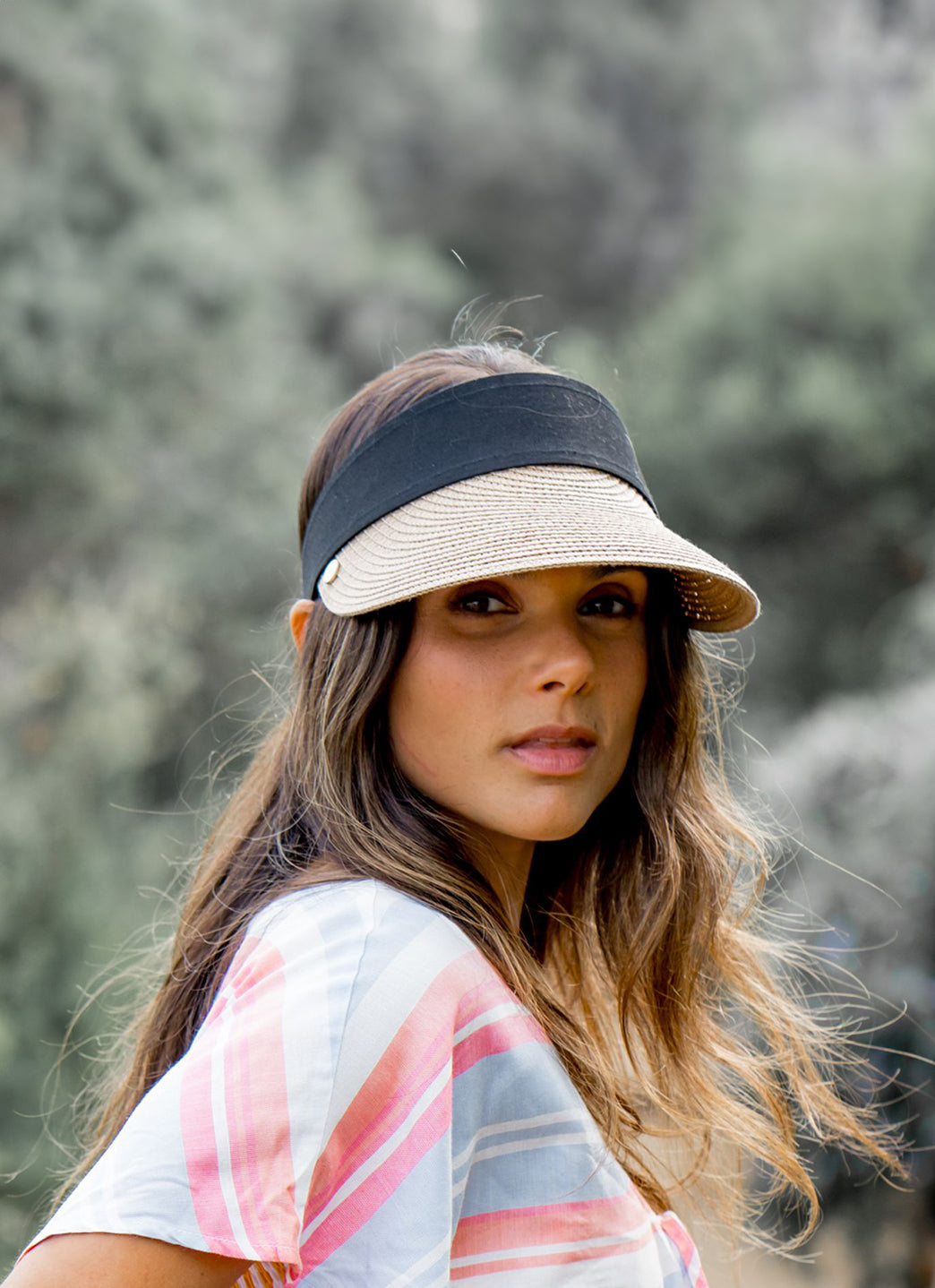 Peter Grimm Women's Bayshore Adjustable Visor、mySite、noshort