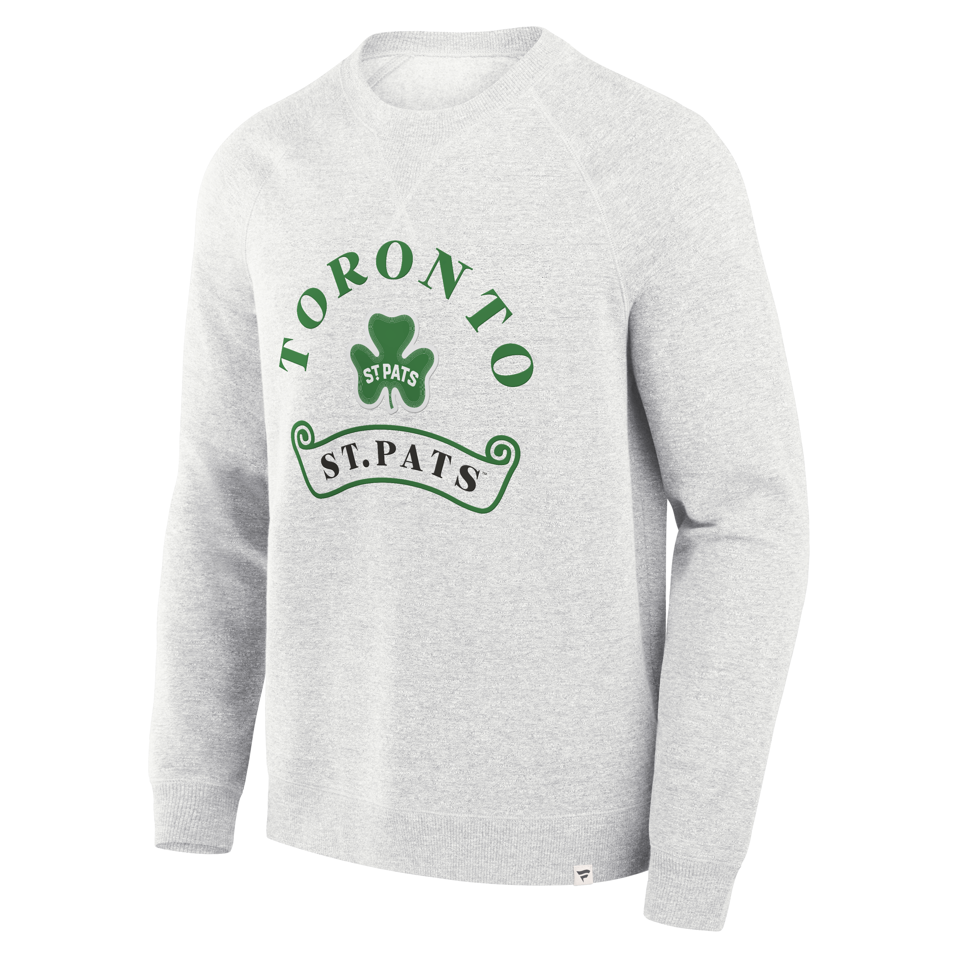 2025 St Pats Banner Fleece Crew、mySite、neckold