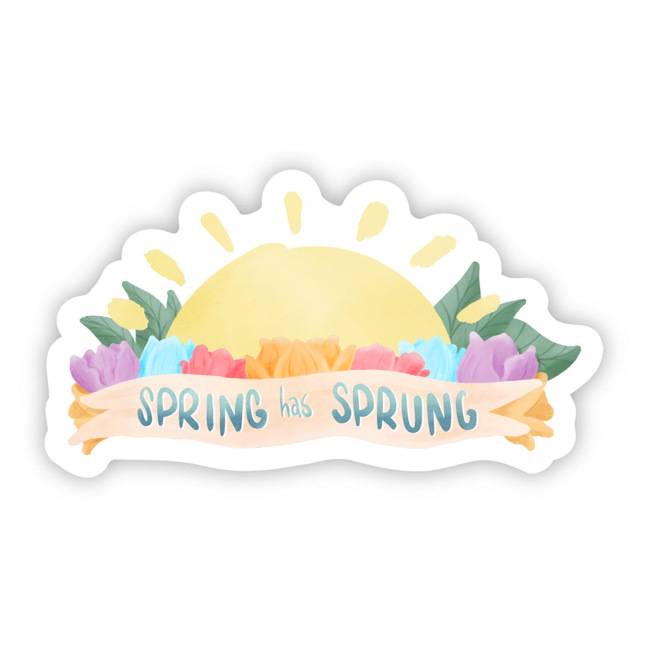  Spring Has Sprung Sunshine Sticker、mySite、elrpsem3k