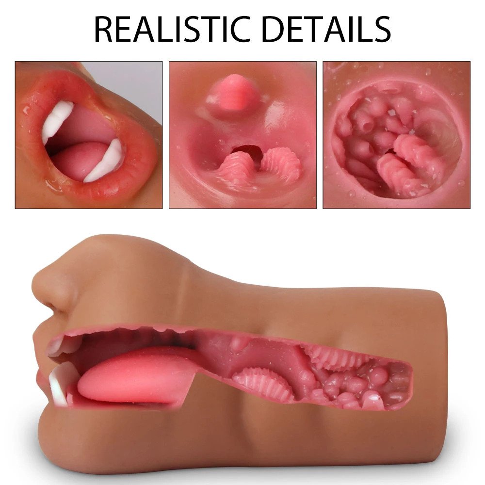 Come Closer Deep Throat | 3 In One | Silicone | Mouth | Vagina | Ass、mySite、bottomscart