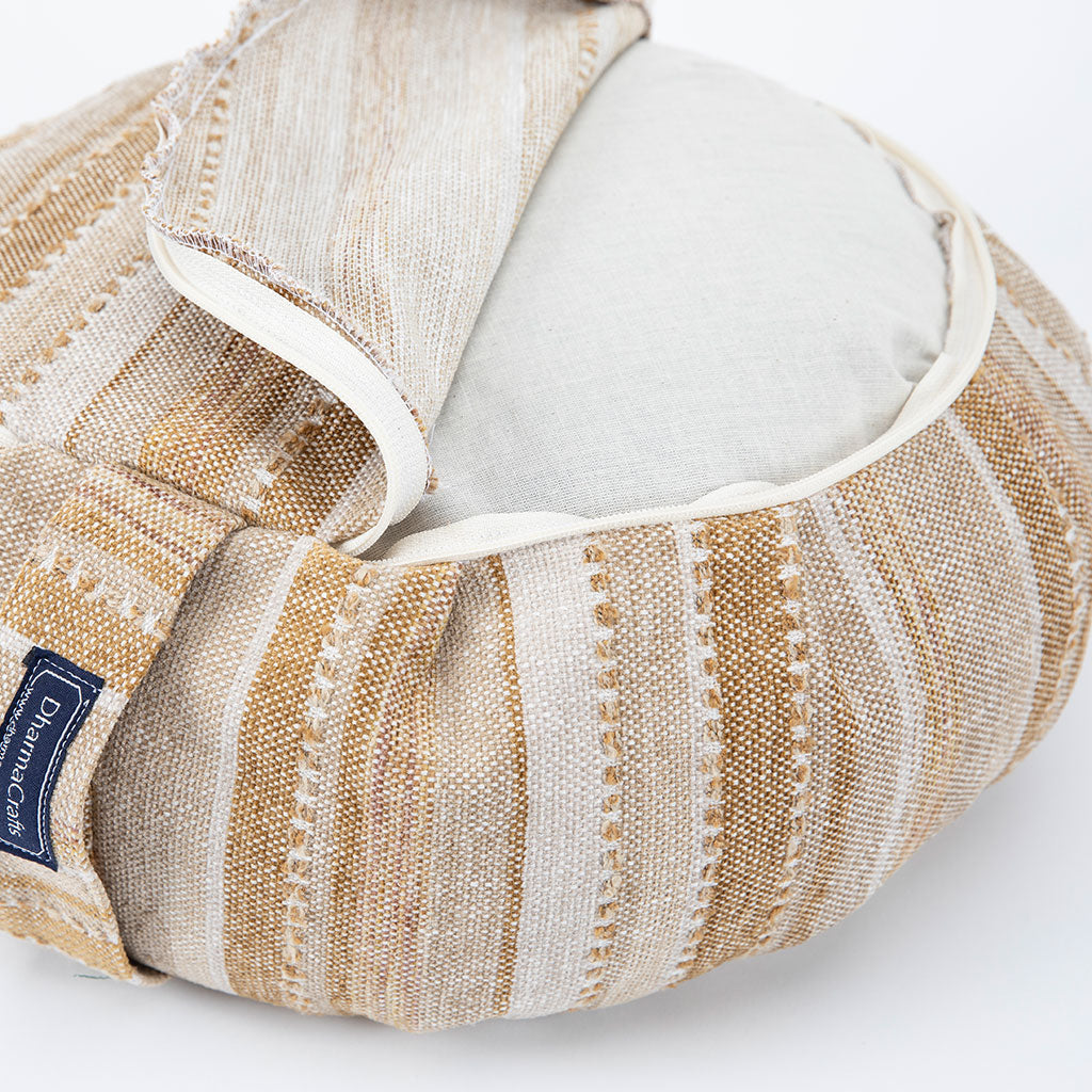 Mineral Stripe Buckwheat Hull Zafu、mySite、topwebapps