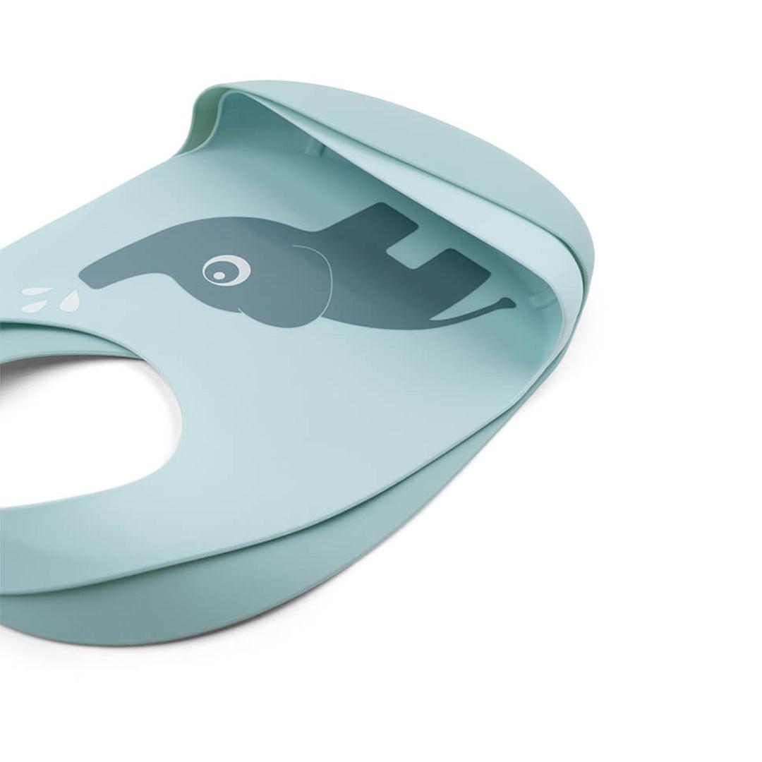  Done by Deer Silicone Bib - Elphee - Blue - 2 Pack、mySite、merchandisen