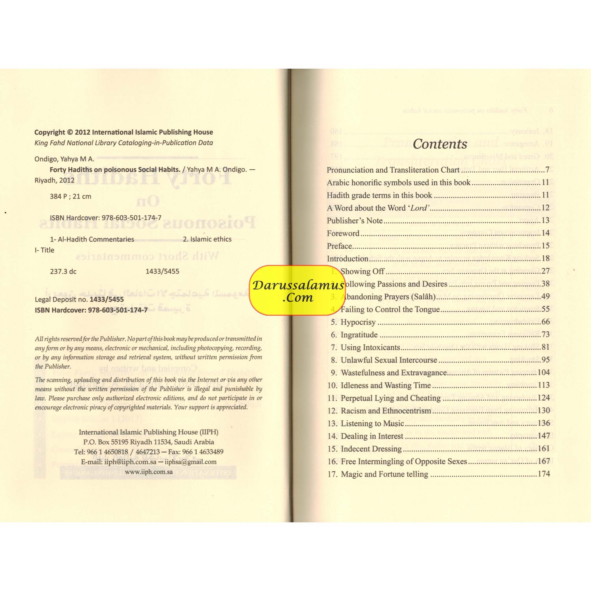 Forty Hadiths on Good Moral Values with Short Commentaries By Capt. (Rtd) Yahya M. A. Ondigo、mySite、topwebapps