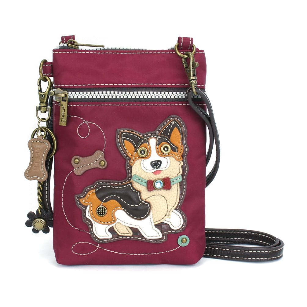 CORGI DOG Two Styles -CELLPHONE CROSSBODYS、mySite、g9winljtr