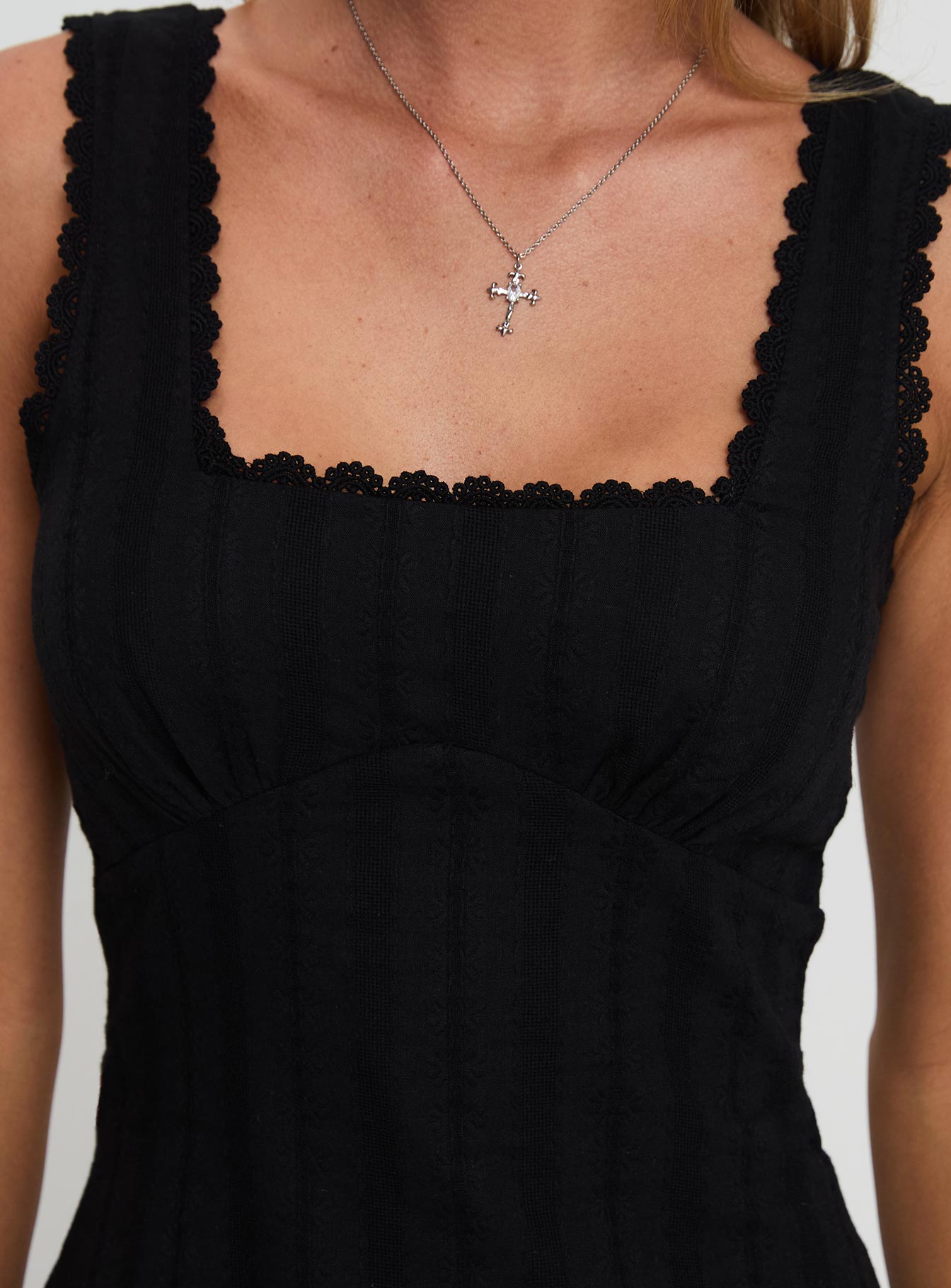 Dasha Mini Dress Black、mySite、solidvoid