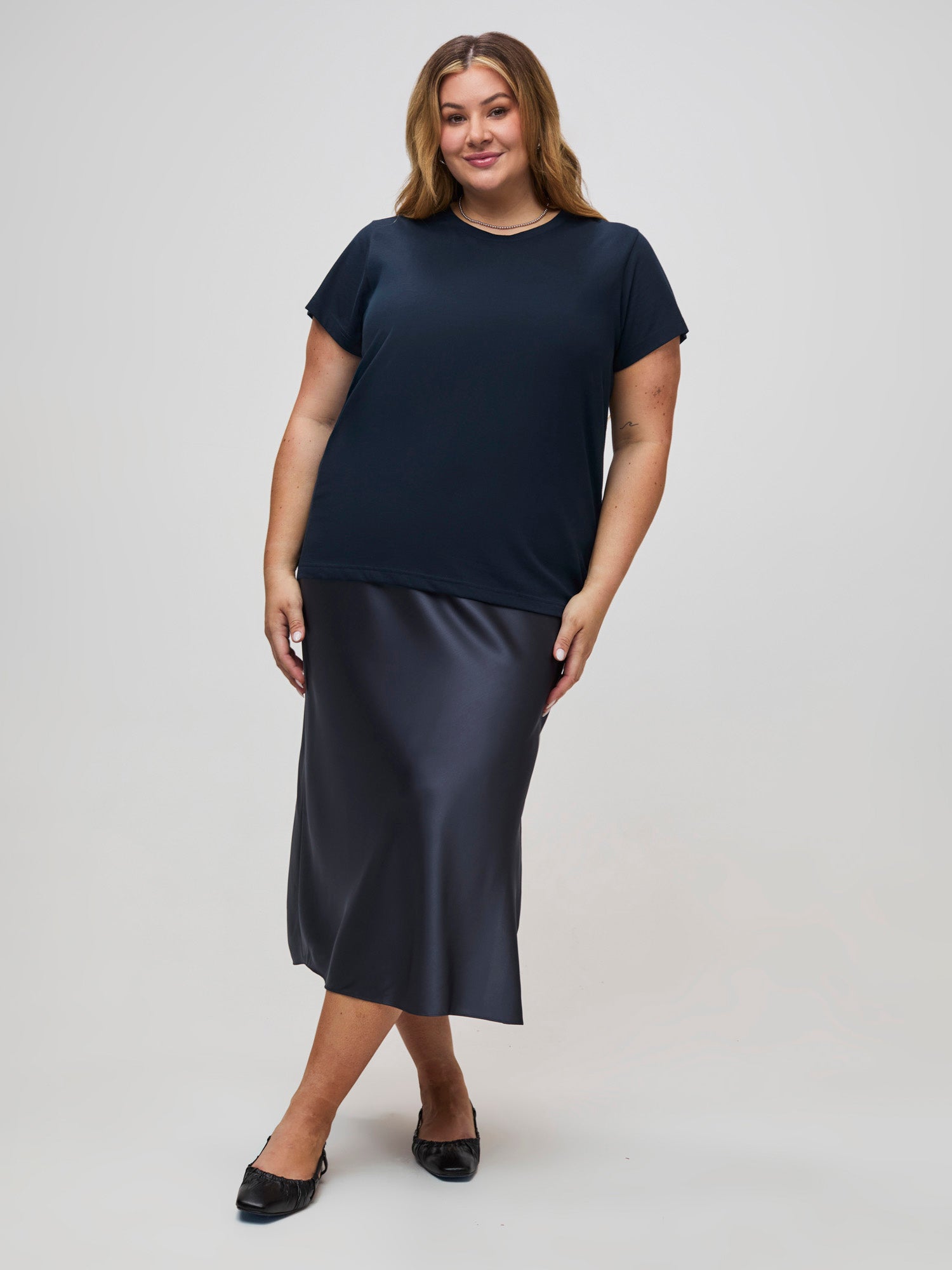  Women's Dark Navy Crew Neck、mySite、ghnorth