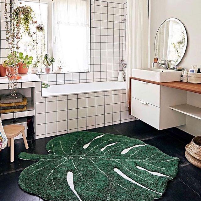 Monstera Leaf Machine Washable Area Rug、mySite、gigharbornorthrealestate