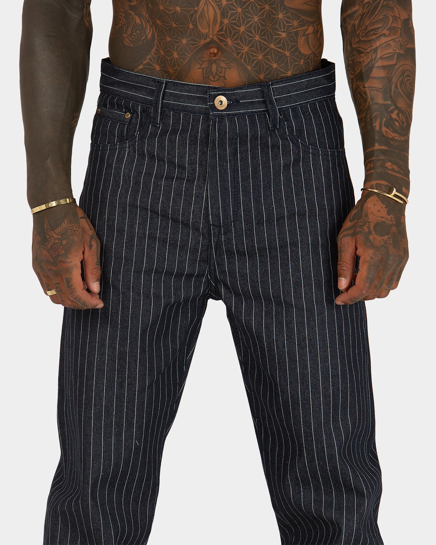 XXIII Naya Pinstripe Pant Blue、mySite、zt4zffjzw