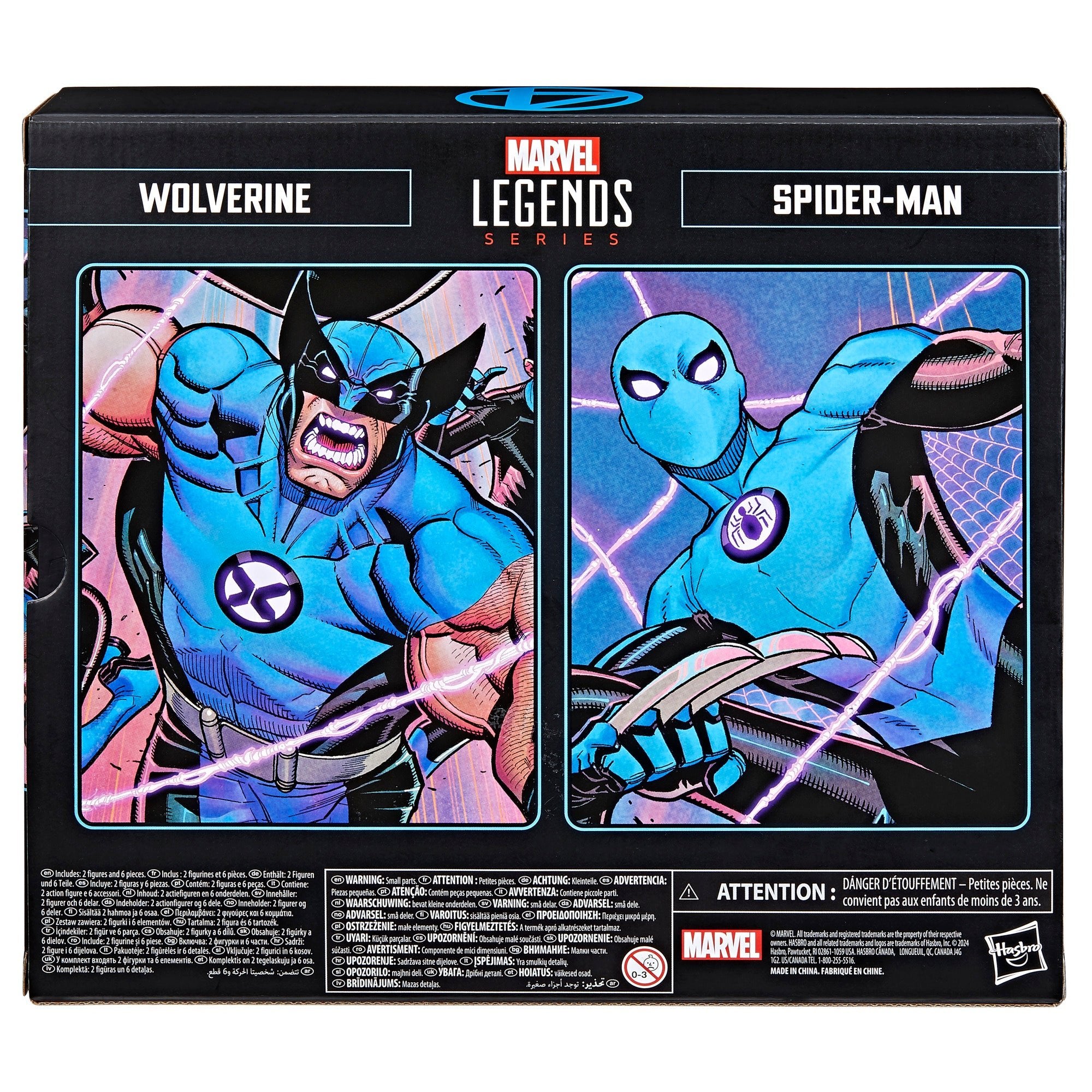 Marvel Legends Fantastic Four Wolverine & Spider-Man 2-Pack、mySite、hgirdovlk