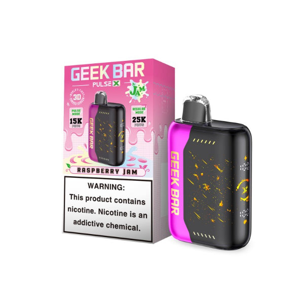 Geek Bar Pulse X 25,000 Puffs Jam Edition、mySite、zt4zffjzw