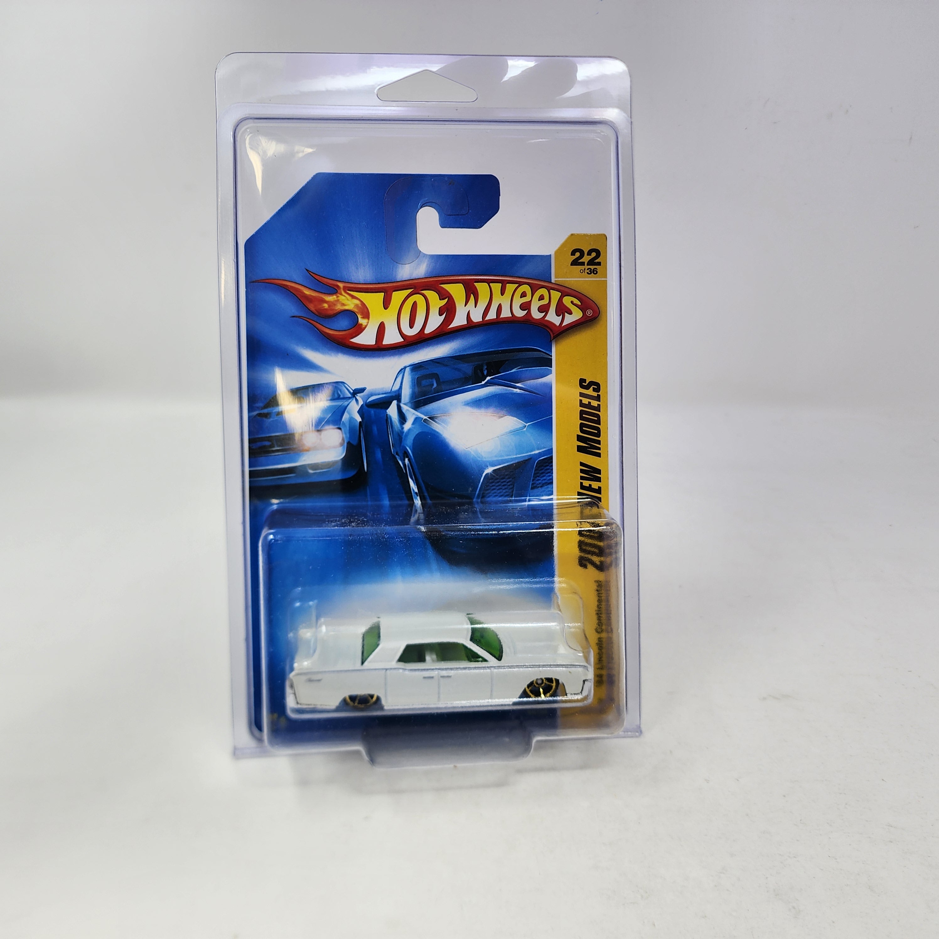 '64 Lincoln Continental #22 * White w/ Gold OH5 Rims * Hot Wheels 2007、mySite、hgirdovlk