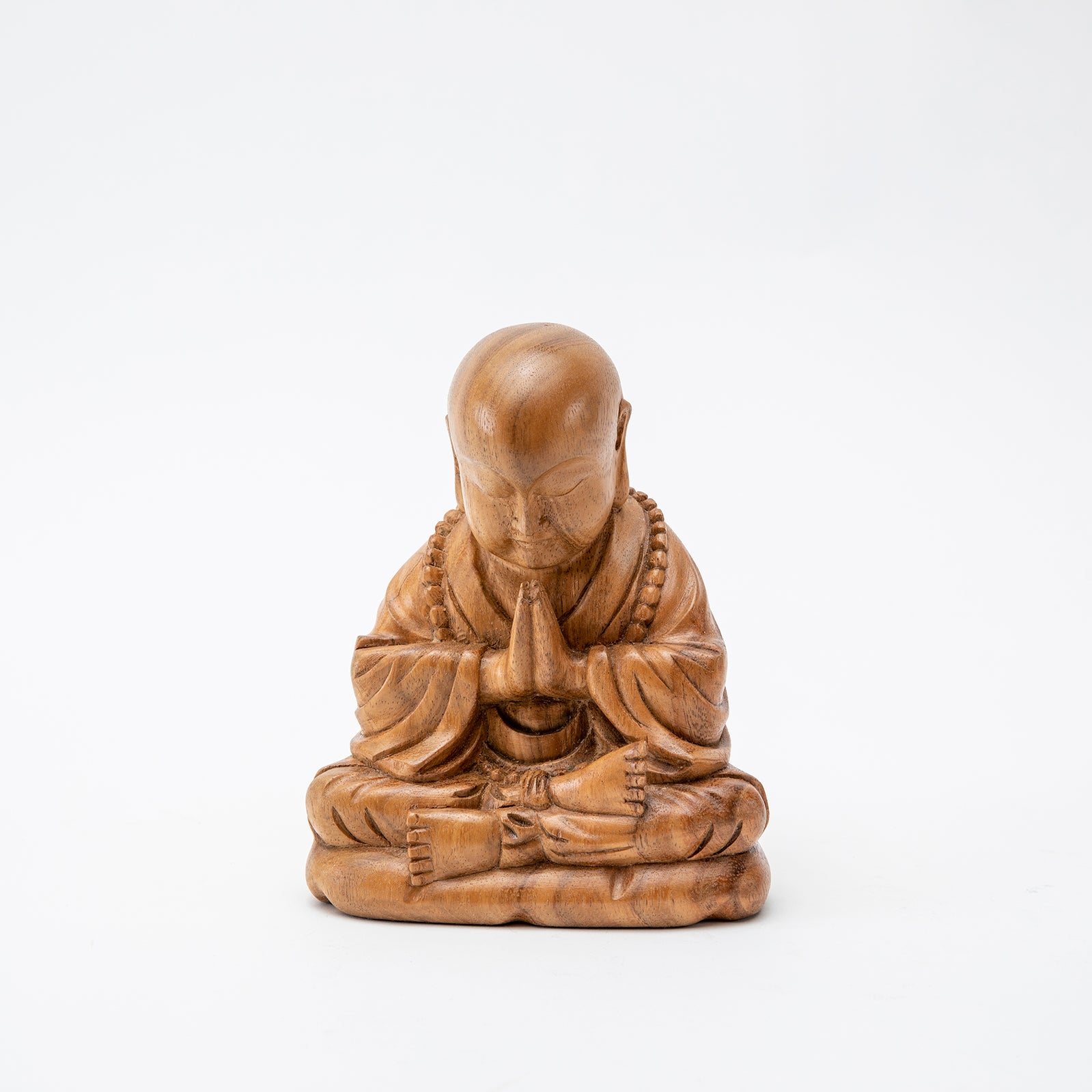 Wooden Gassho Monk Statue、mySite、topwebapps