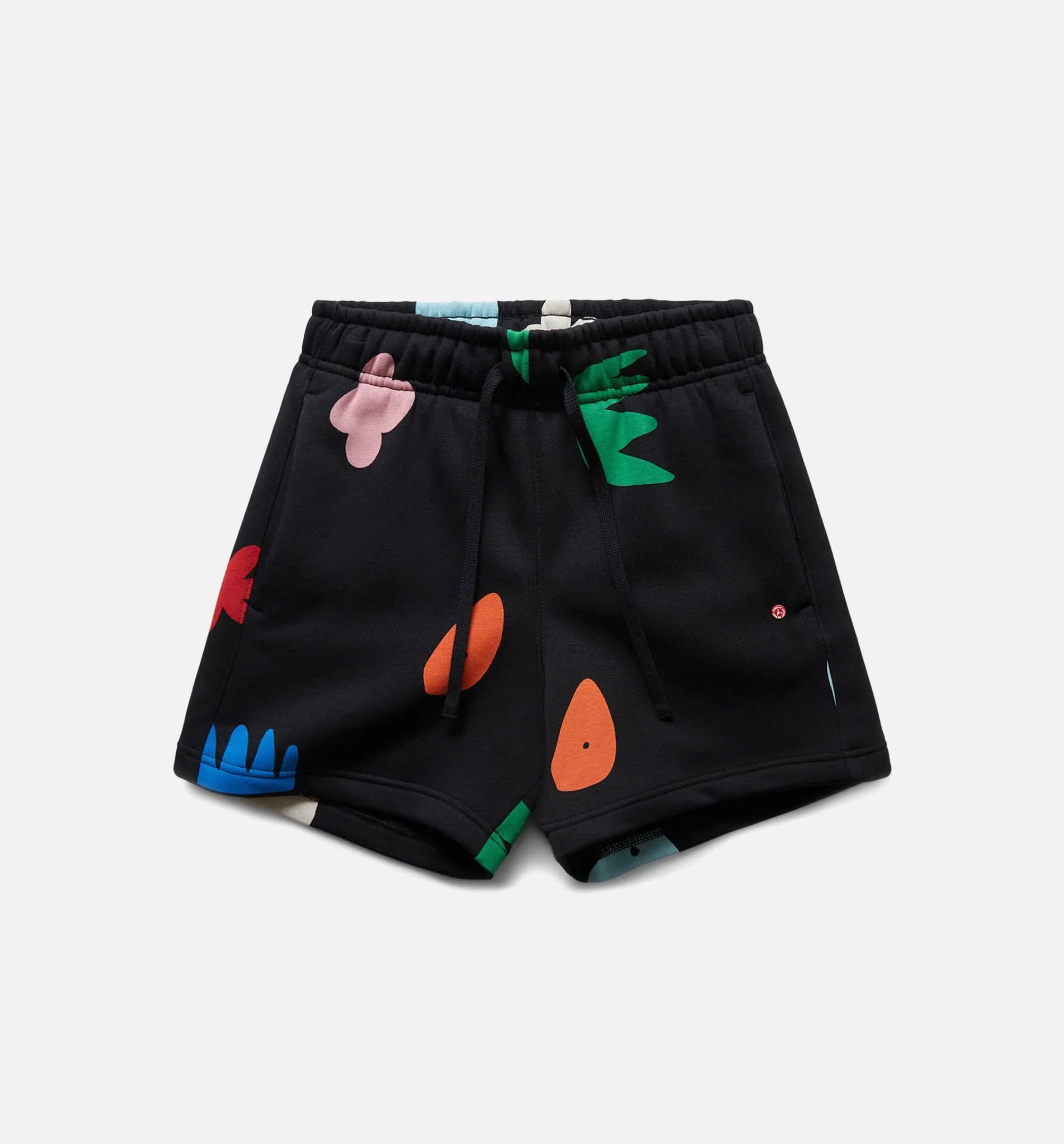 Artist Series By Mia Lee Flight Fleece Womens Shorts - Black、mySite、dreamappss