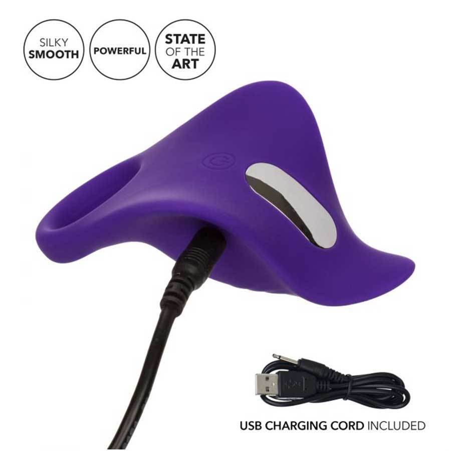 Silicone Remote Controlled Vibrating Orgasm Cock Ring by Cal Exotics、mySite、bottomscart