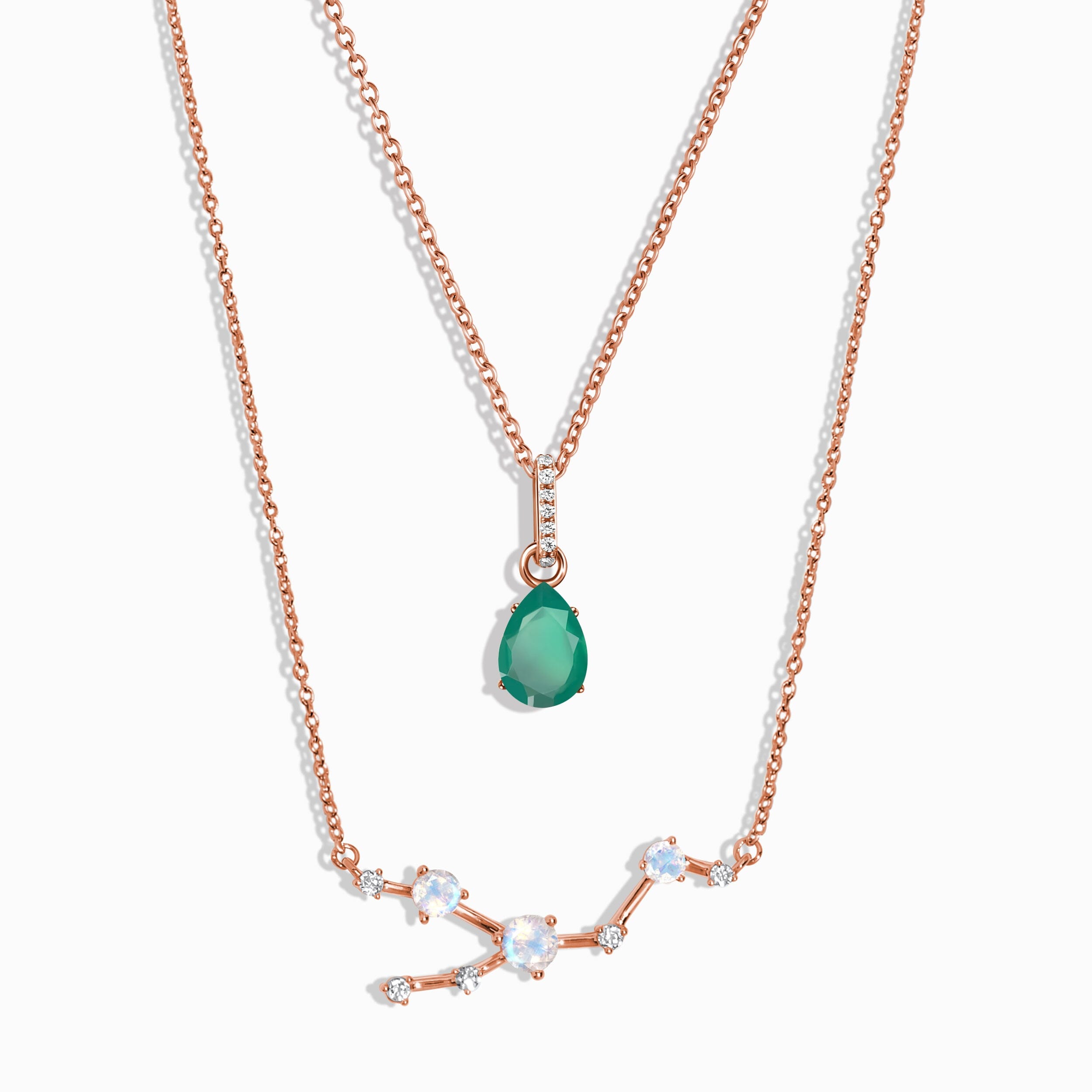 Taurus Zodiac & May Birthstone Necklaces、mySite、hinf8tx79