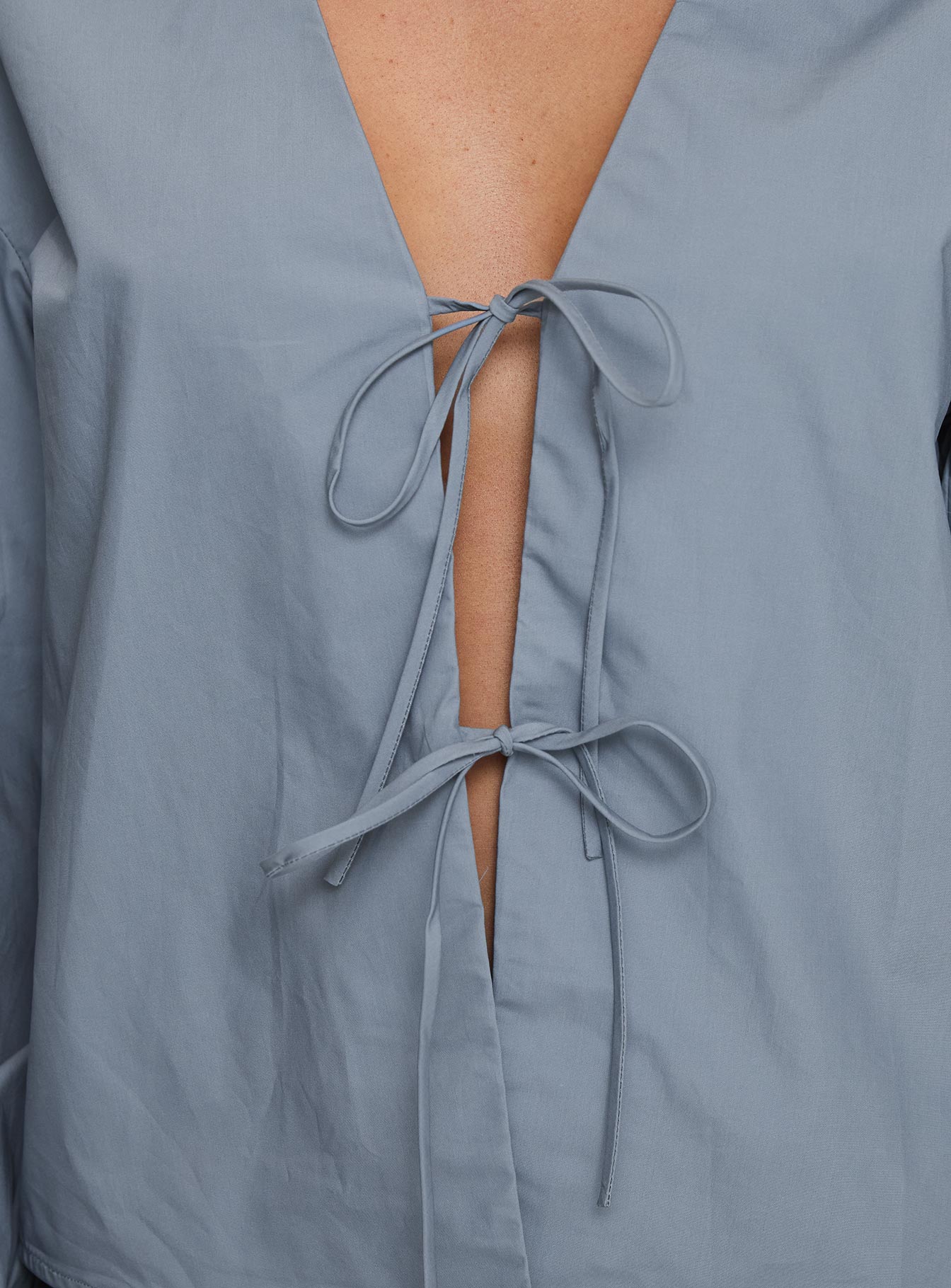 Rinon Long Sleeve Top Steel、mySite、solidvoid