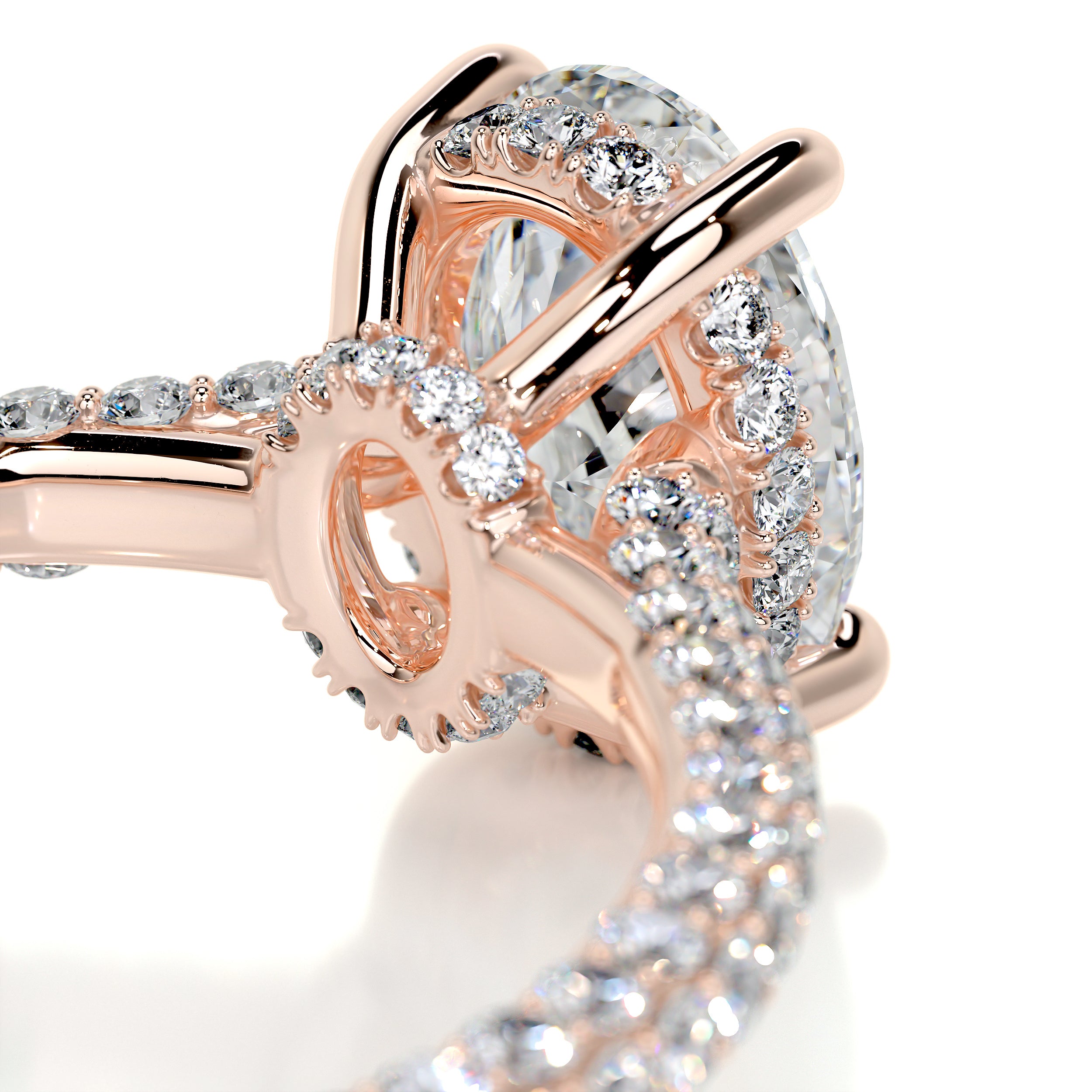 Rebecca Diamond Engagement Ring -14K Rose Gold、mySite、hinf8tx79