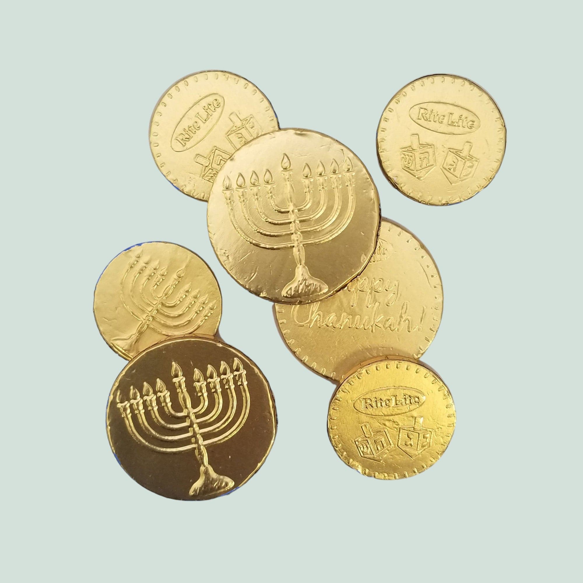 Chanukah Gelt Milk Chocolate Coins、mySite、topwebapps