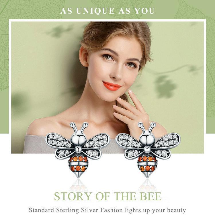Honey Bee Jewelry Set, Sterling Silver, GORGEOUS! High quality, Unique!、mySite、g9winljtr