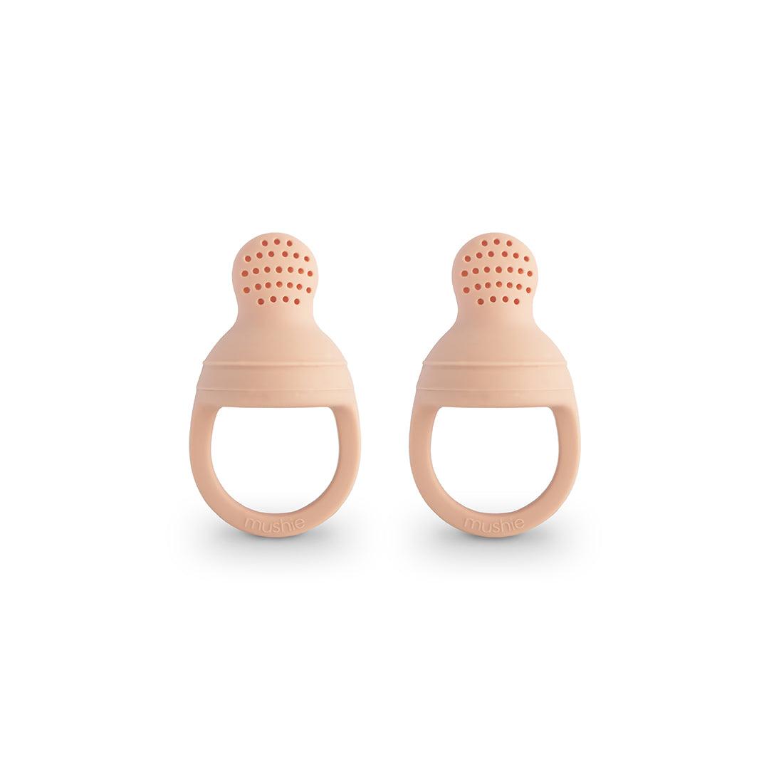  Mushie Silicone Fresh Food Feeder | 2-Pack - Blush、mySite、merchandisen