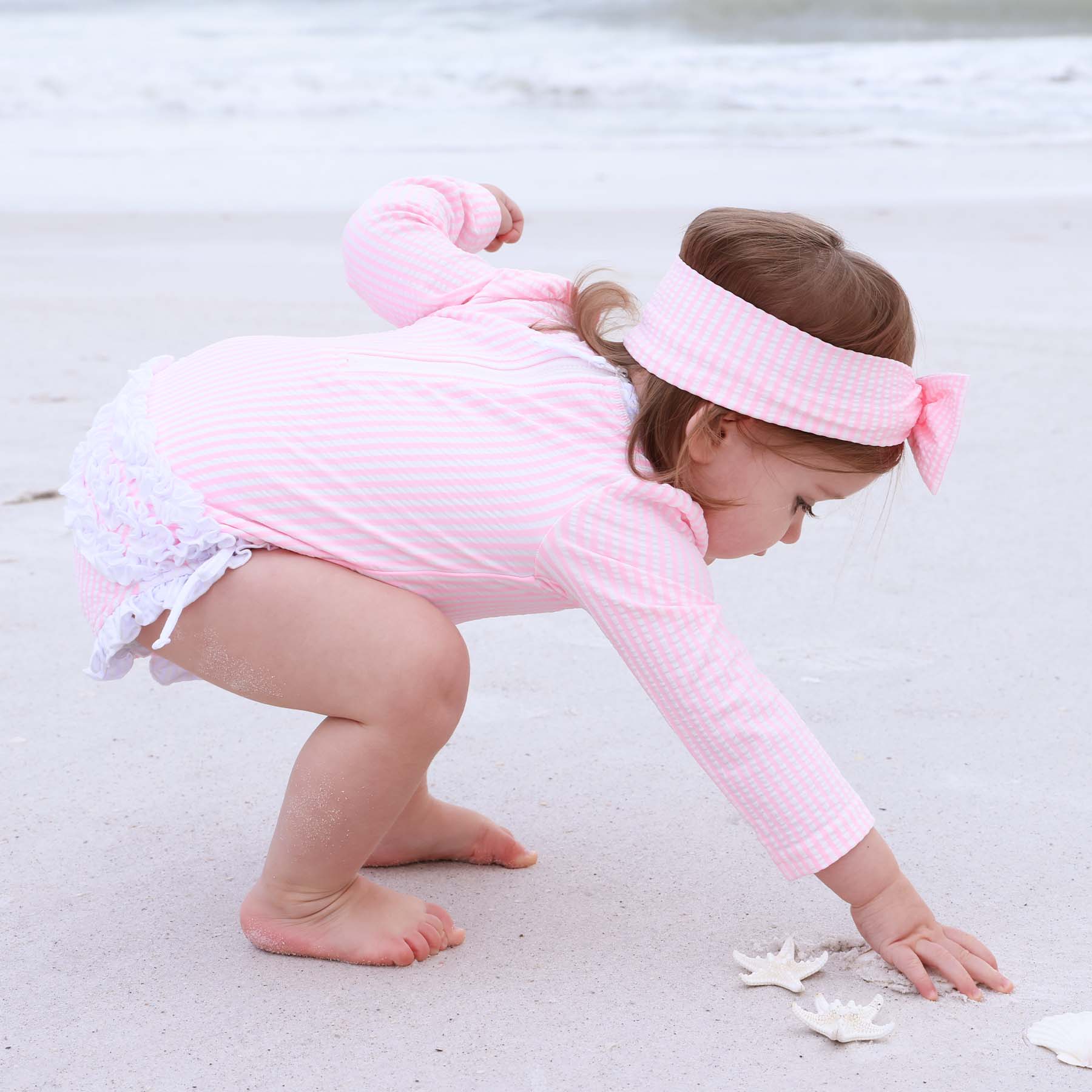  Long Sleeve Rash Guard With Ruffle Bottom | All Prints、mySite、layawaytickets