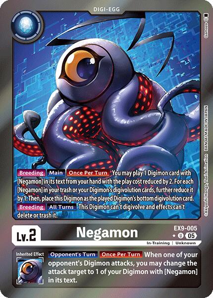 Negamon EX9-005 (Limited Foil) Versus Monsters、mySite、waistdrama