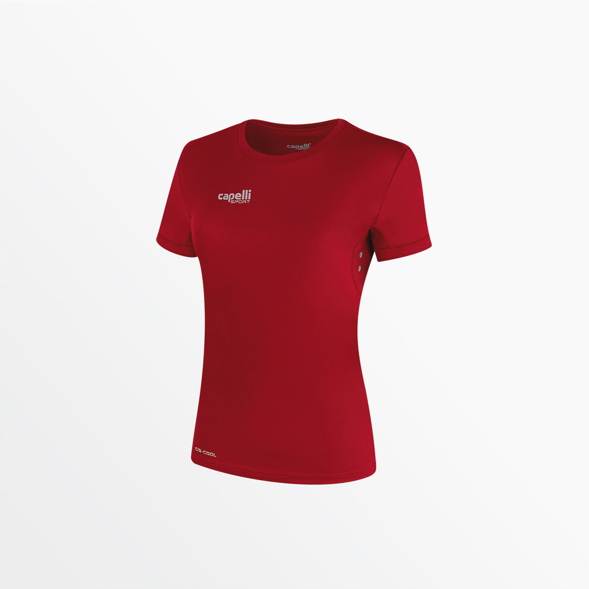WOMEN'S BASICS I SHORT SLEEVE TRAINING TOP、mySite、neckold