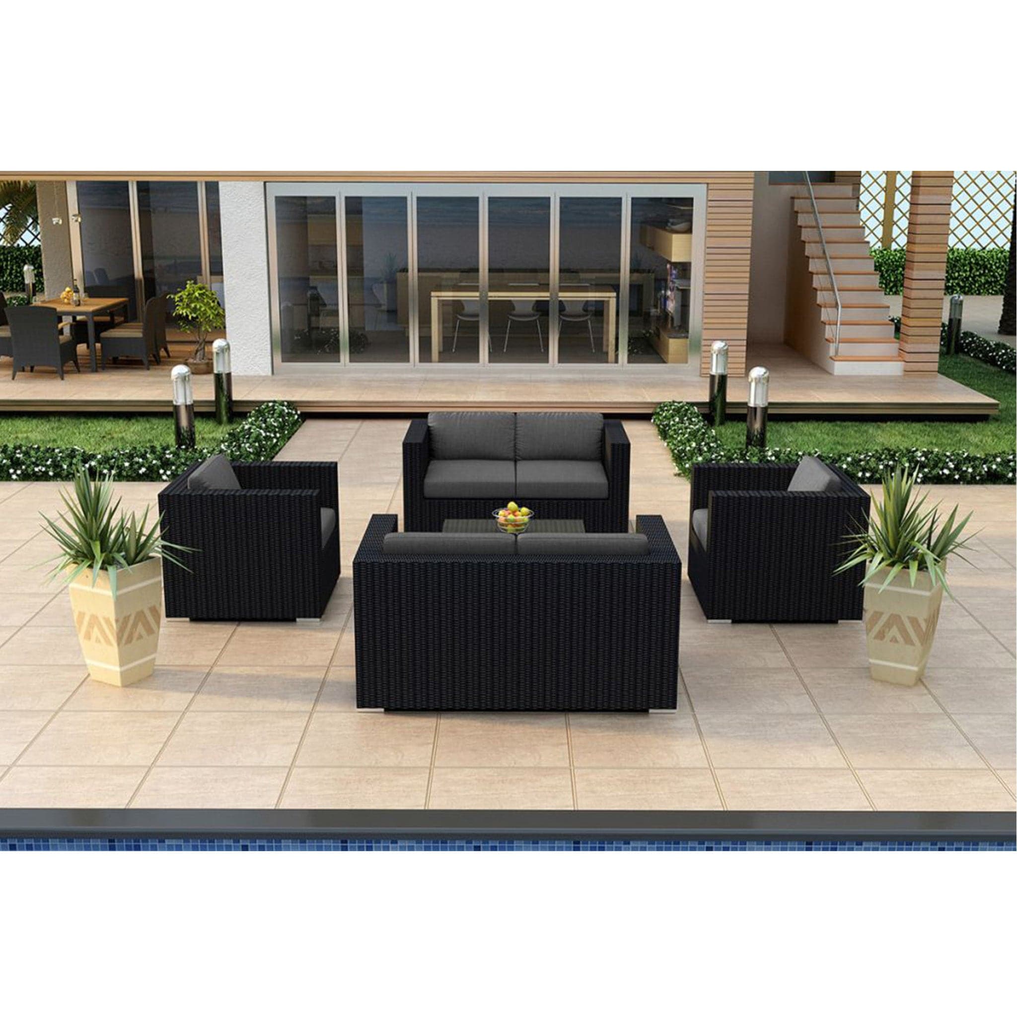 Urbana 5 Piece Double Loveseat Set、mySite、neckold