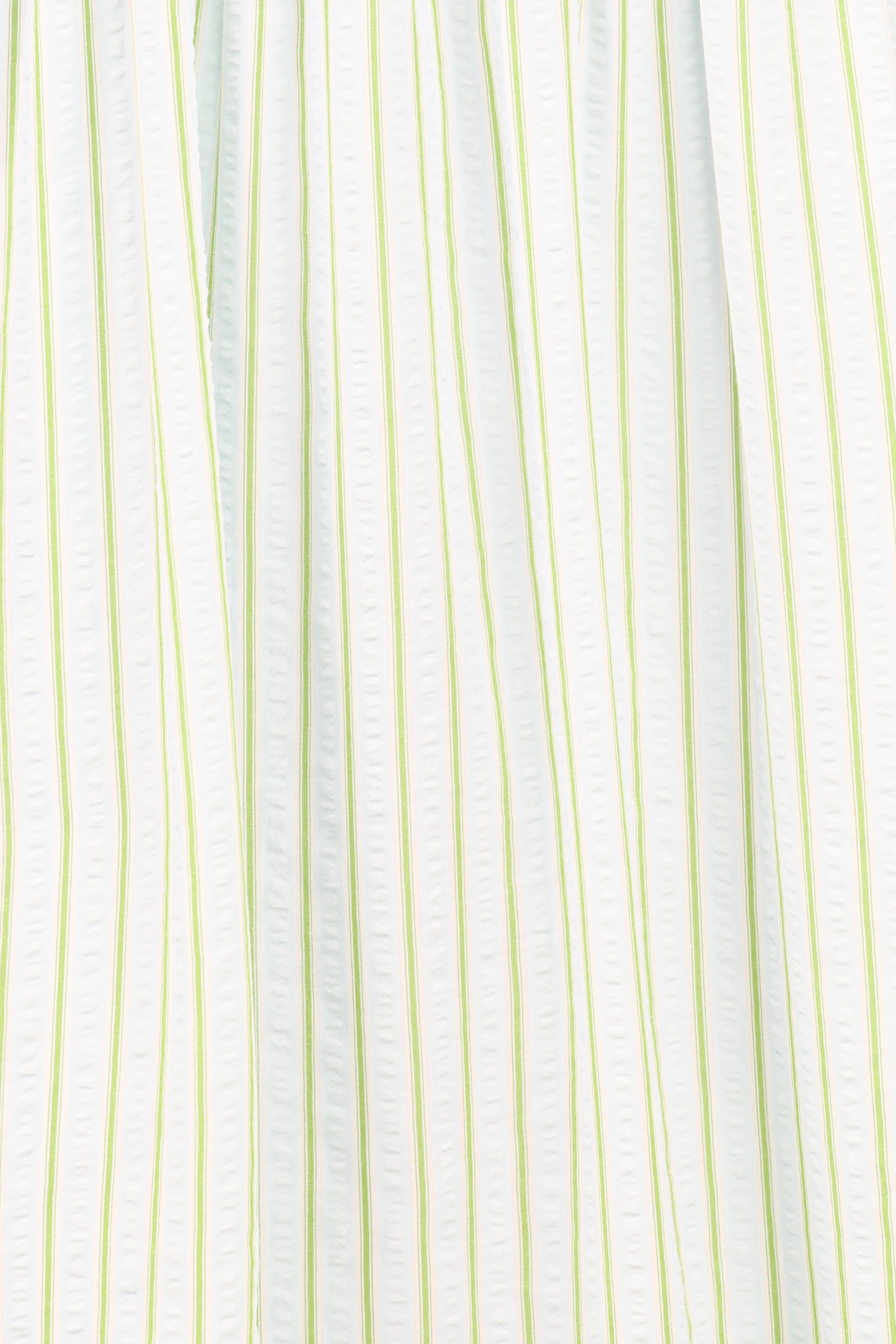  Ronnie Short Sleeve Midi Dress - Green Blue Stripe、mySite、sugarbowlscore