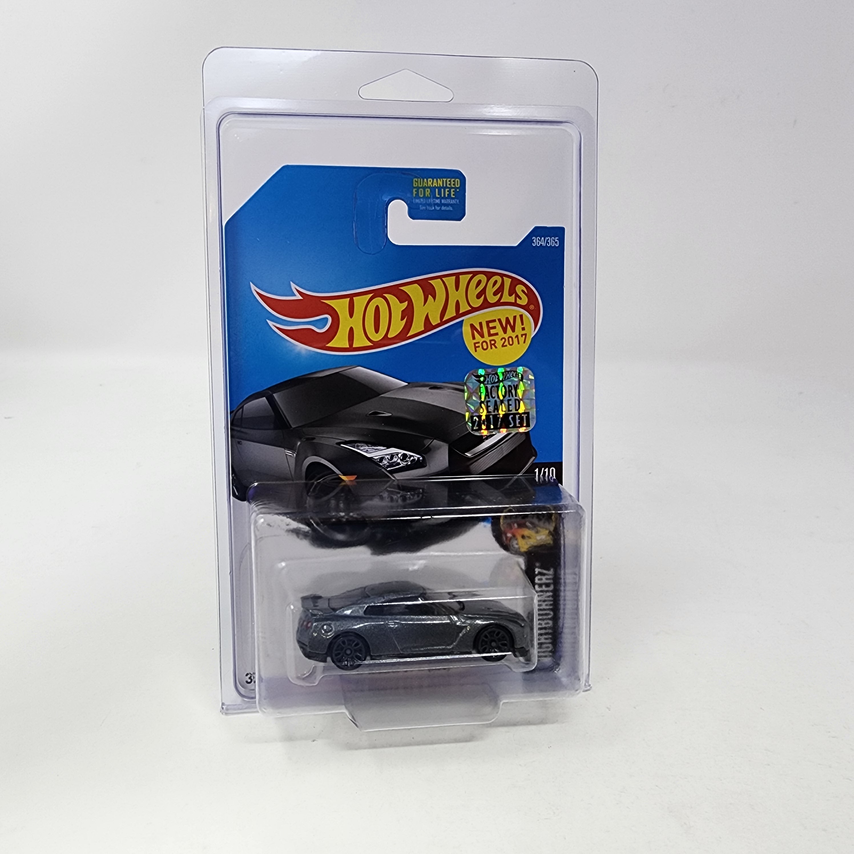 '17 Nissan GT-R R35 #364 * Grey * Hot Wheels 2017 w/ Factory Holo、mySite、hgirdovlk