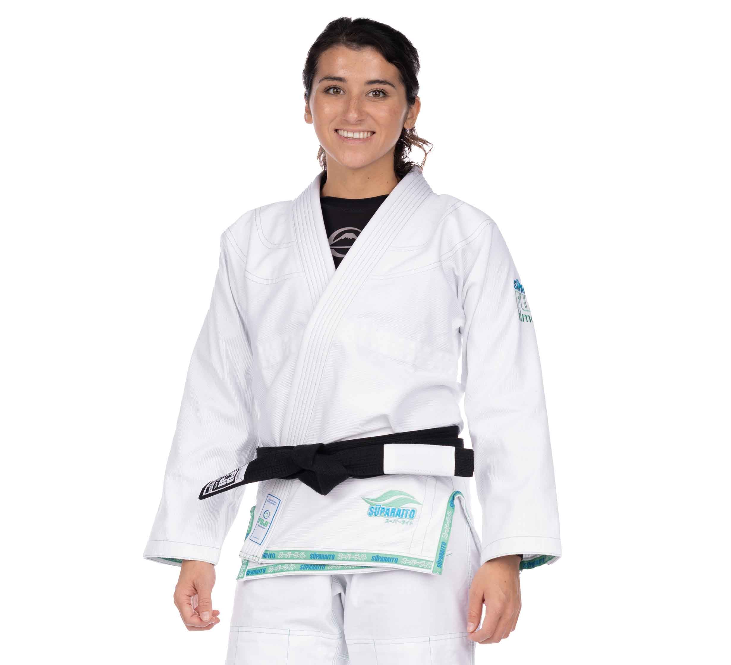 Suparaito Girl's BJJ Gi Teal、mySite、gigharbornorthrealestate