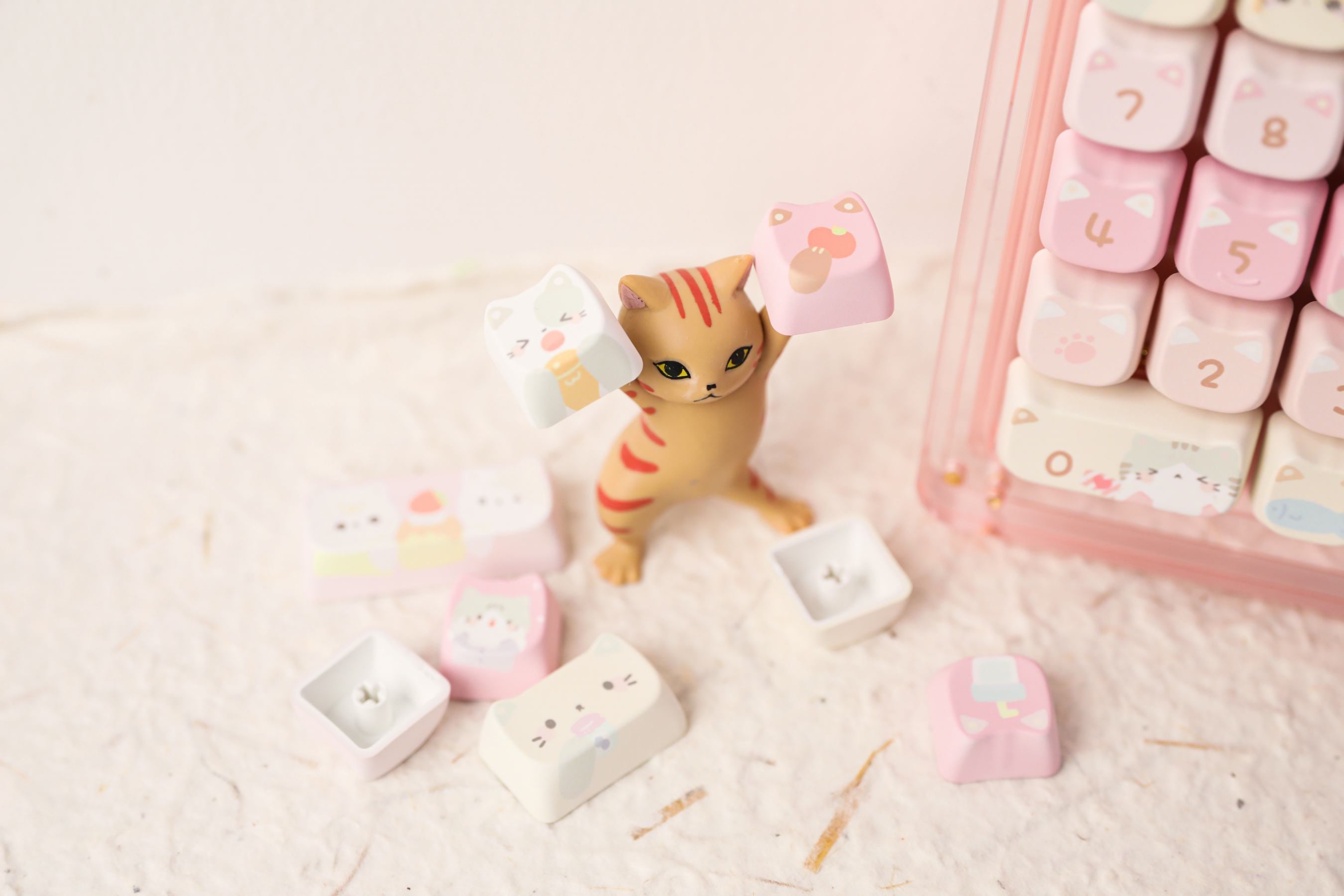 KiiBOOM x Maorbeng Meow Meow Squad Keycaps