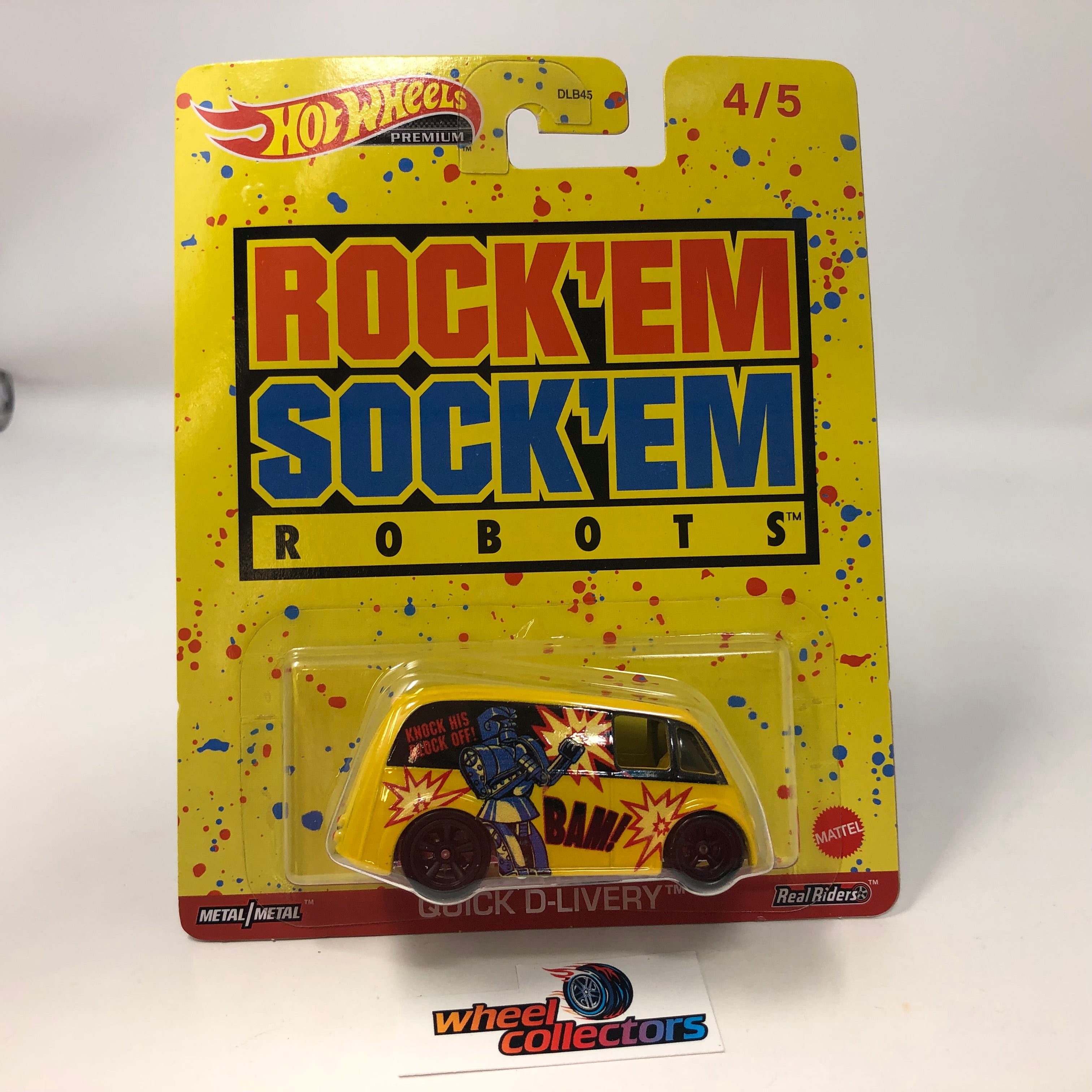 Quick D-Livery Rock'em Sock'em * 2022 Hot Wheels Pop Culture Mattel Brands Case R、mySite、hgirdovlk