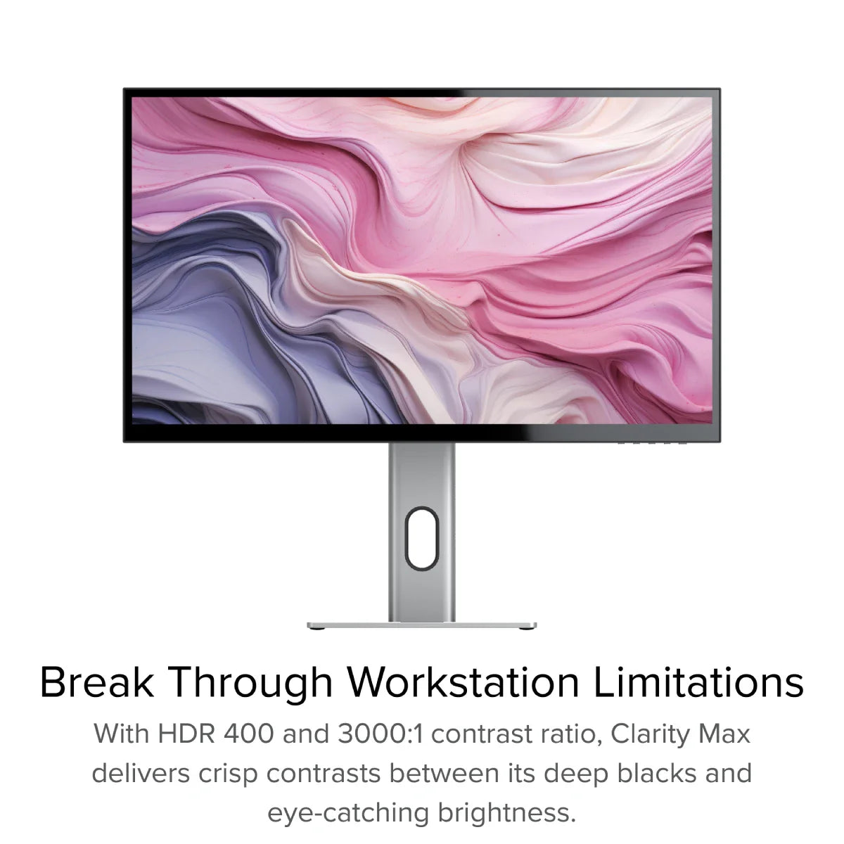 CLARITY 27 UHD 4K Monitor + Thunderbolt 4 BLAZE Hub、mySite、fannypackpong