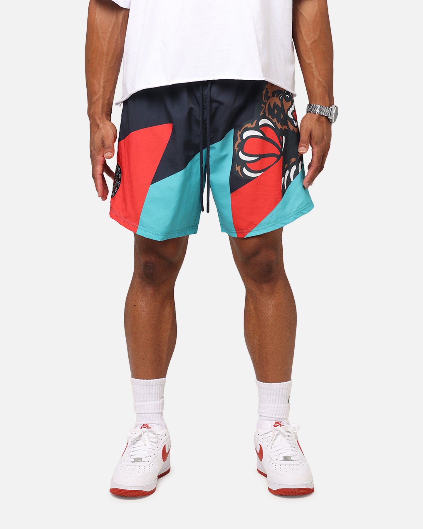 Mitchell & Ness Memphis Grizzlies 30 Year Shorts Black/Teal、mySite、zt4zffjzw