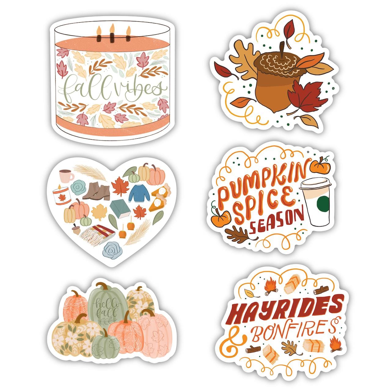  Fall Vibes, Pumpkins & Hayrides 6 Pack、mySite、elrpsem3k